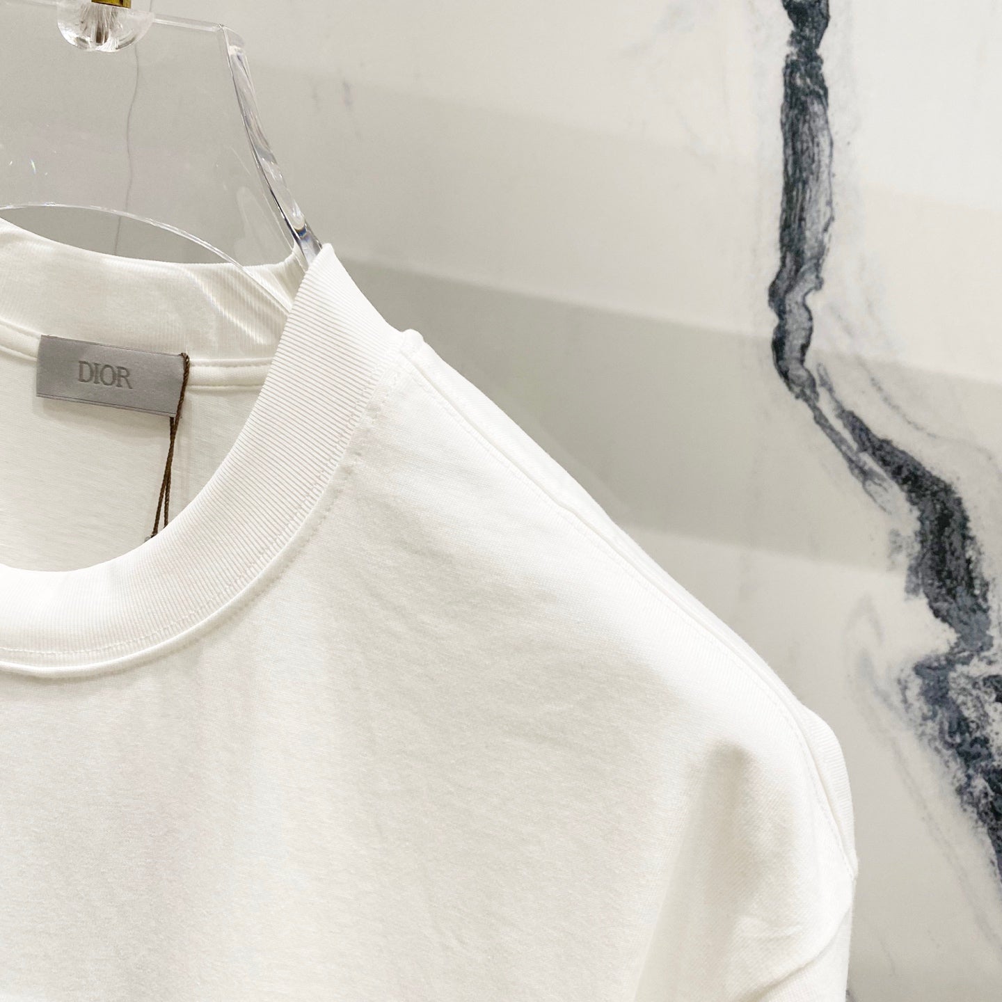 Dior CD Logo Embroidered T-Shirt | 260g Premium Cotton | Sizes S–XXL
