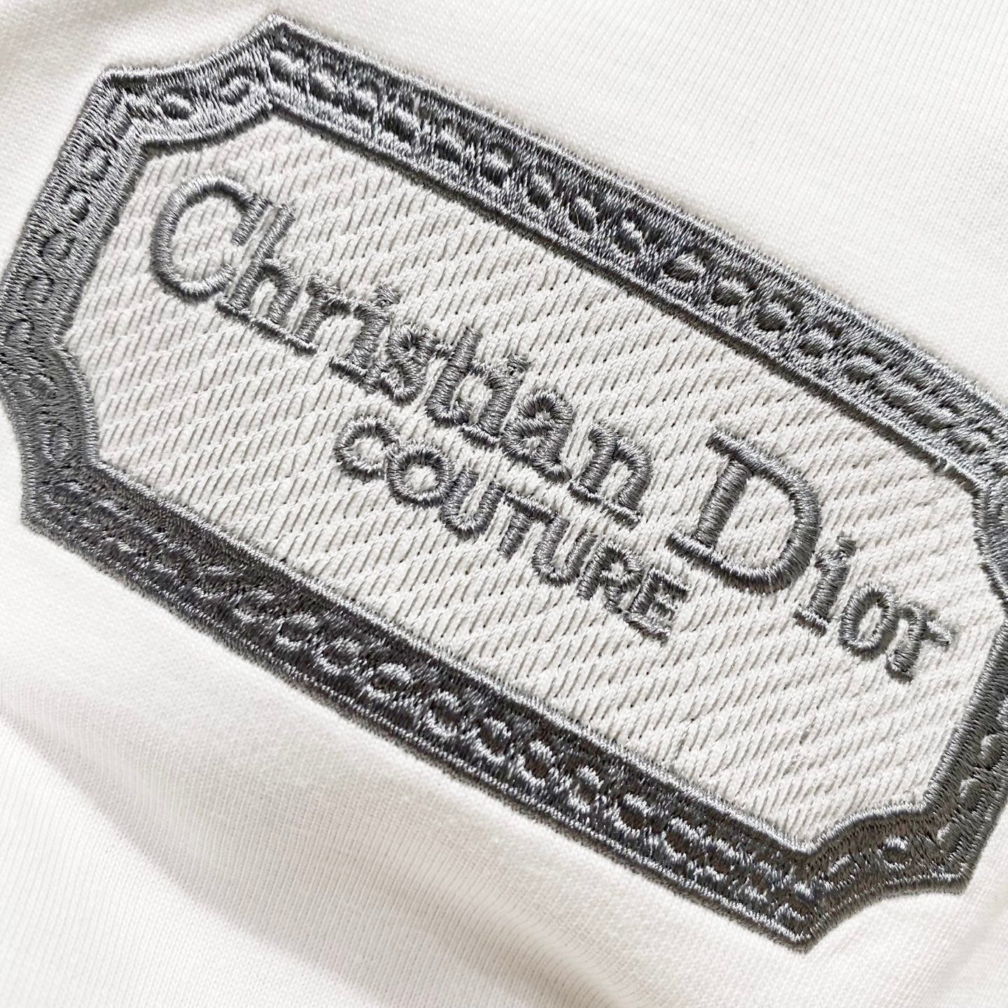 Dior CD Logo Embroidered T-Shirt | 260g Premium Cotton | Sizes S–XXL