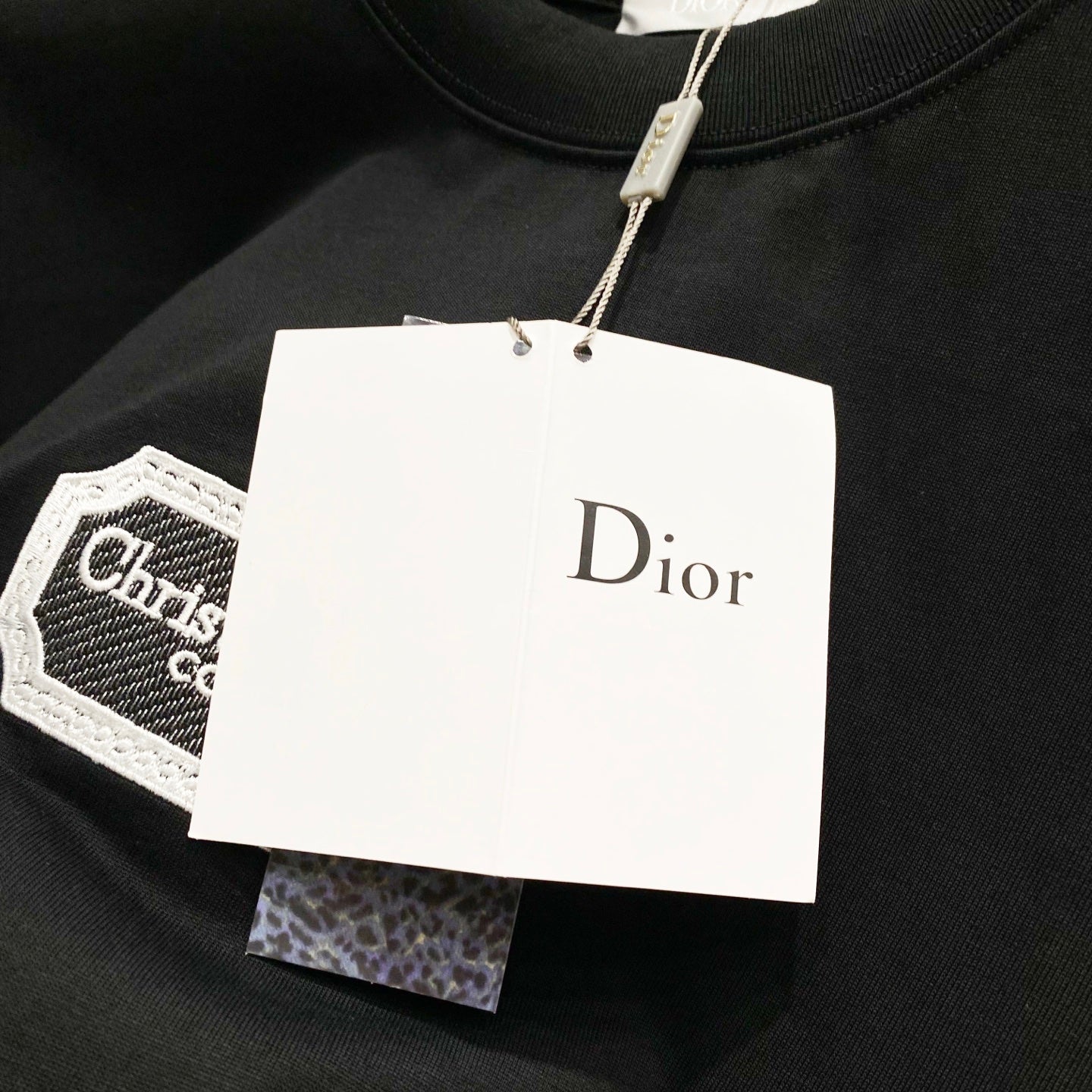 Dior CD Logo Embroidered T-Shirt | 260g Premium Cotton | Sizes S–XXL