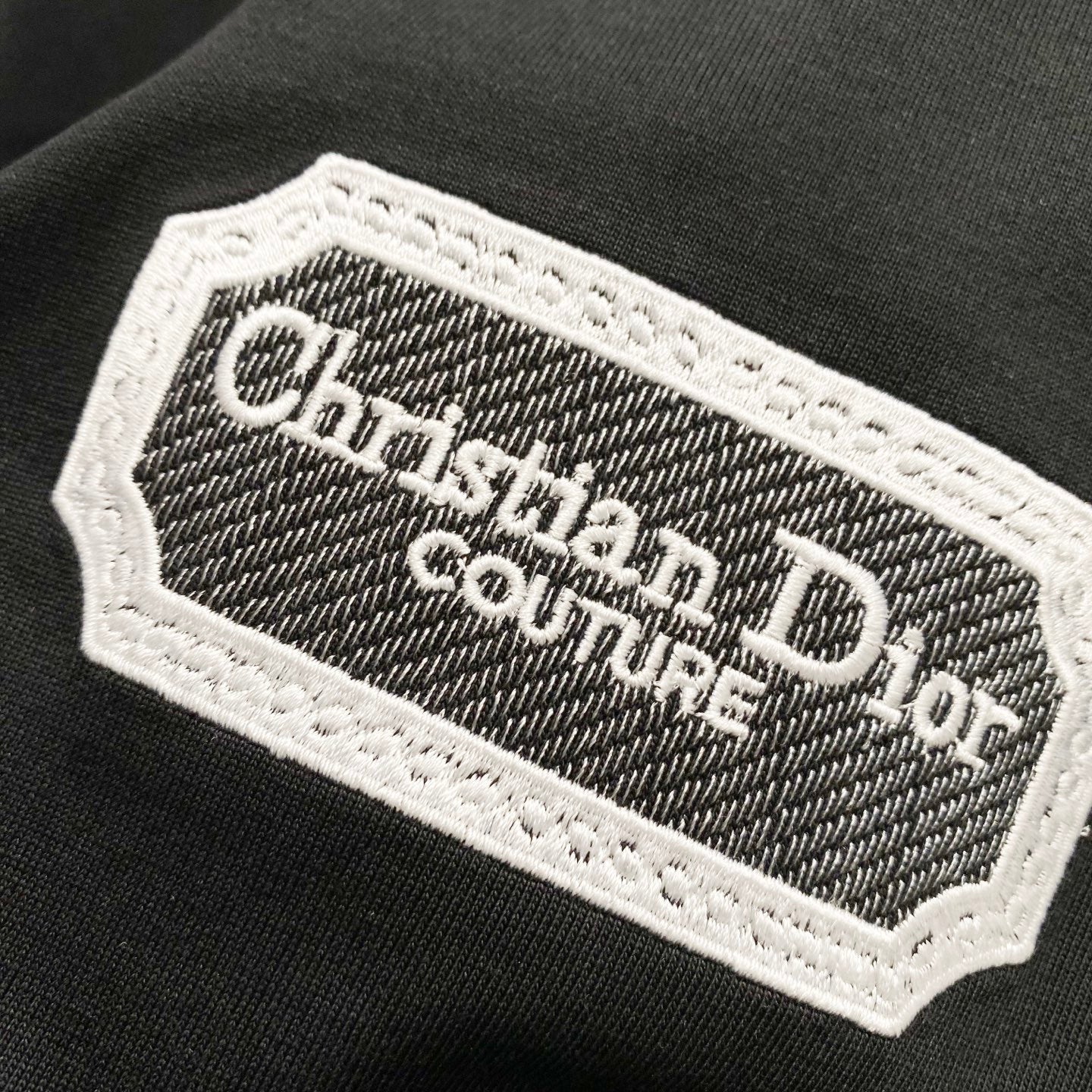 Dior CD Logo Embroidered T-Shirt | 260g Premium Cotton | Sizes S–XXL