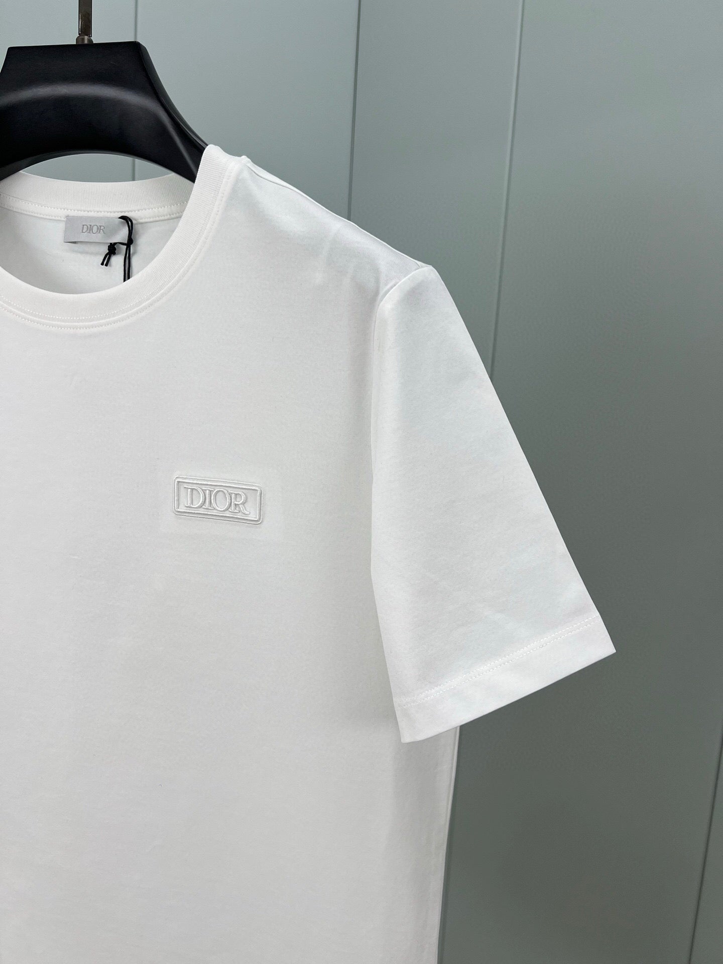 Dior Classic Logo Embroidered T-Shirt | 260g Cotton | S–XXL