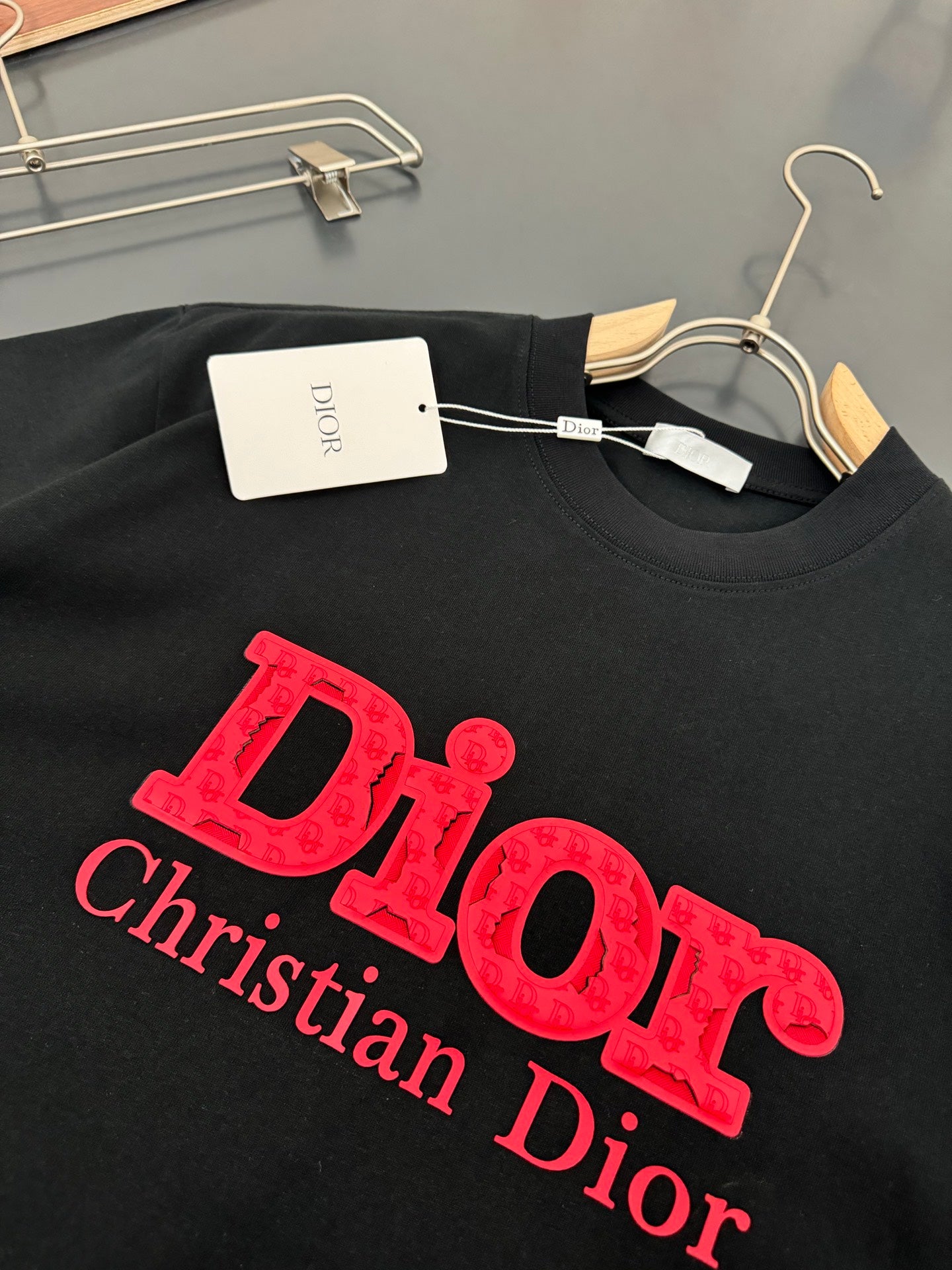 Dior Heavyweight Cotton Logo T-Shirt | 270g Pure Cotton | S–XXL