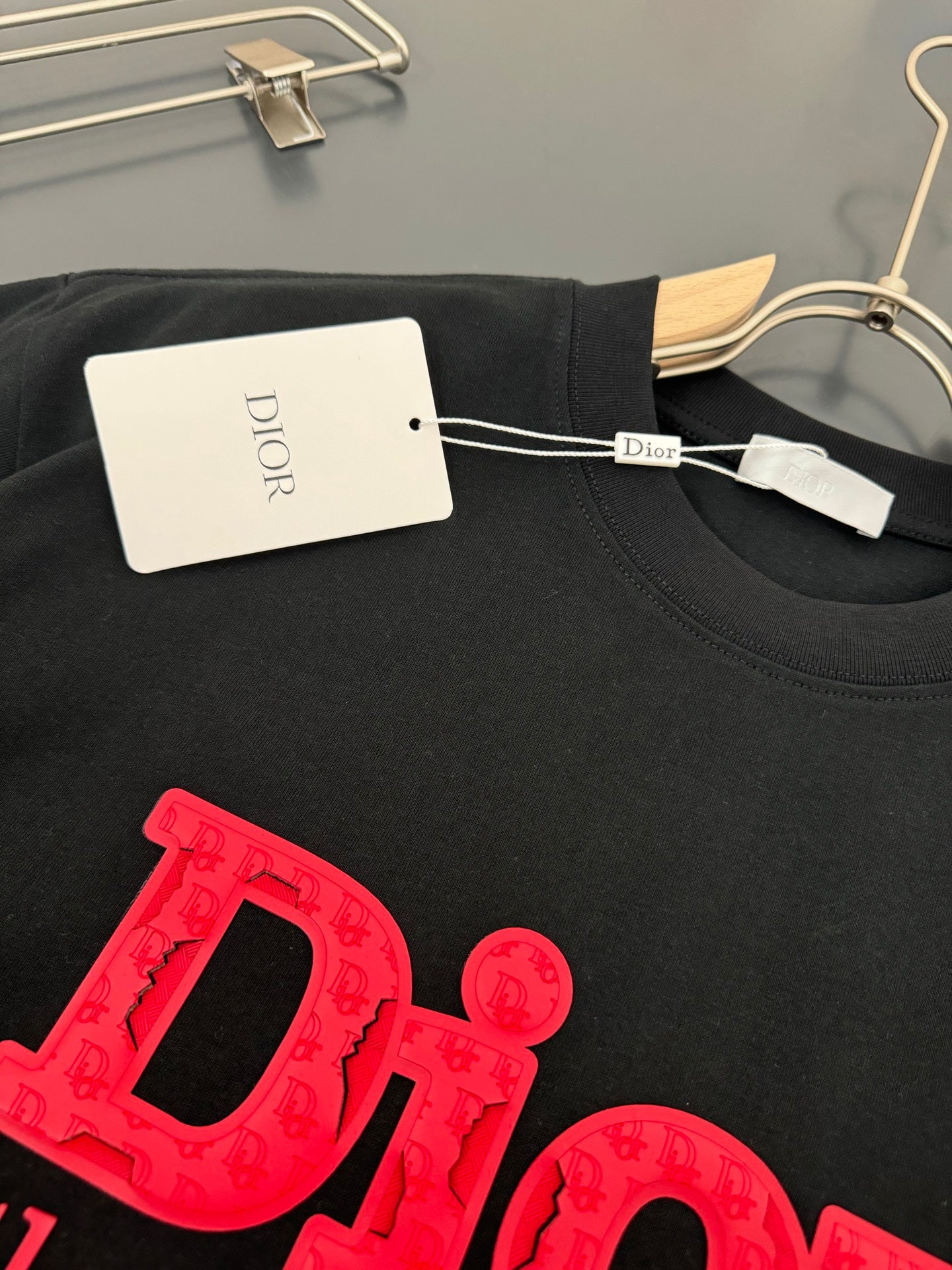 Dior Heavyweight Cotton Logo T-Shirt | 270g Pure Cotton | S–XXL