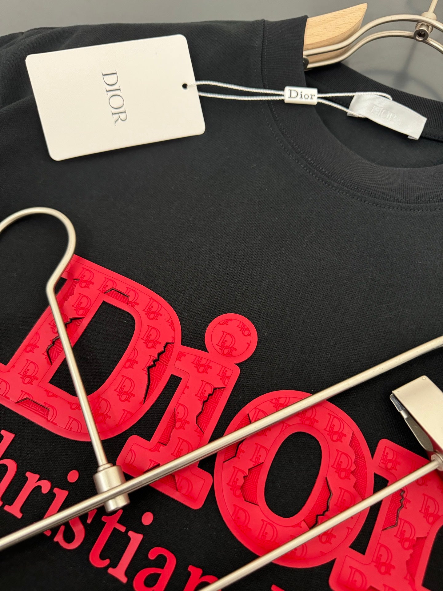 Dior Heavyweight Cotton Logo T-Shirt | 270g Pure Cotton | S–XXL