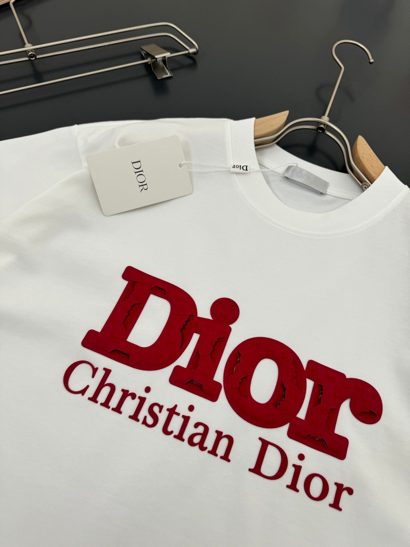 Dior Heavyweight Cotton Logo T-Shirt | 270g Pure Cotton | S–XXL