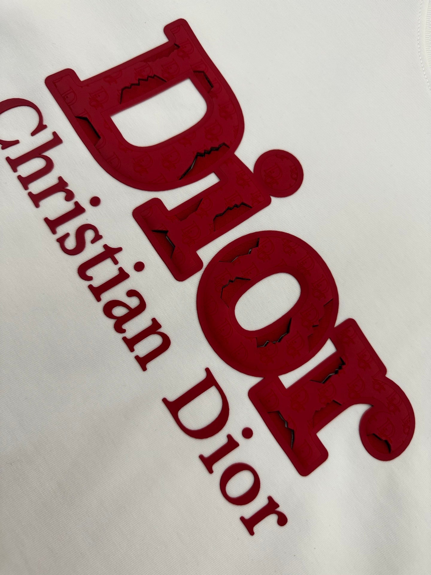 Dior Heavyweight Cotton Logo T-Shirt | 270g Pure Cotton | S–XXL