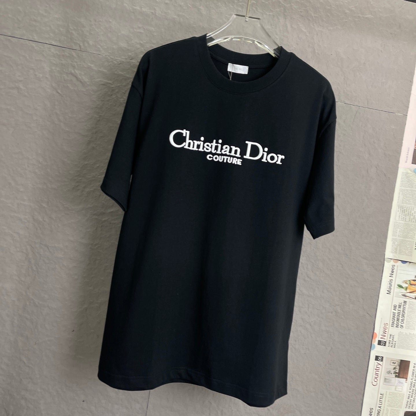 Dior Premium Embroidered T-Shirt | 300g Heavyweight Cotton | S–XL