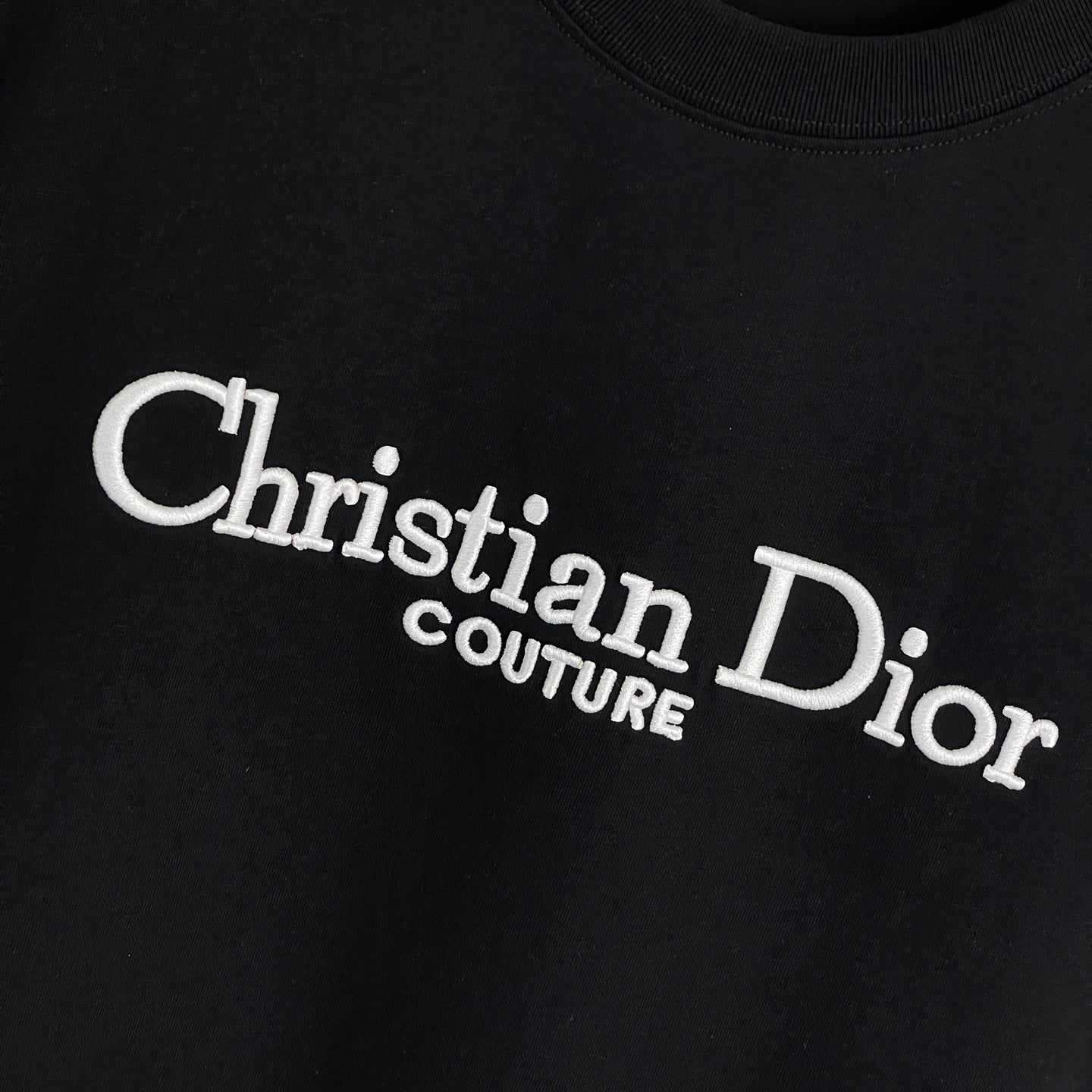 Dior Premium Embroidered T-Shirt | 300g Heavyweight Cotton | S–XL