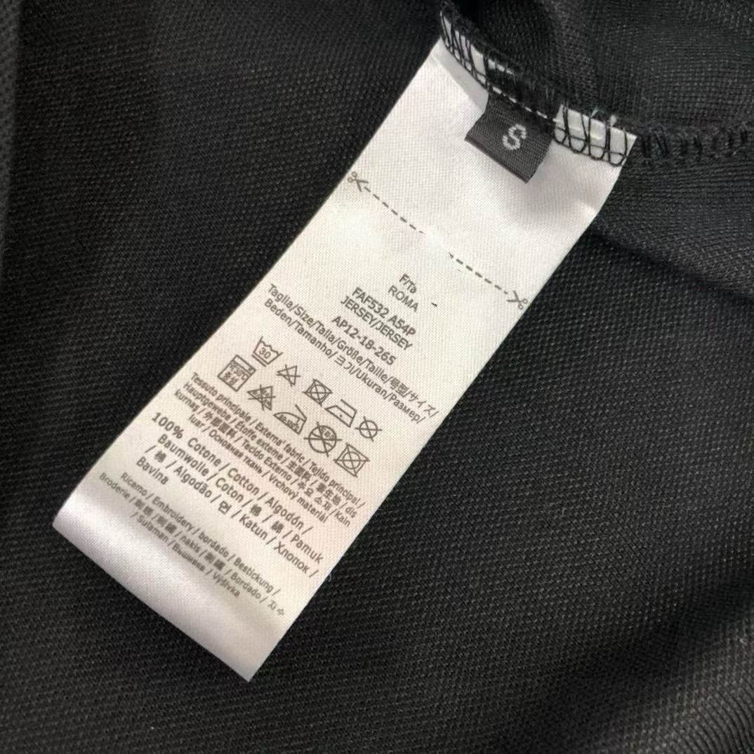 MONCLER Classic Logo Polo Shirt – Premium Piqué Cotton – Sizes S–XL