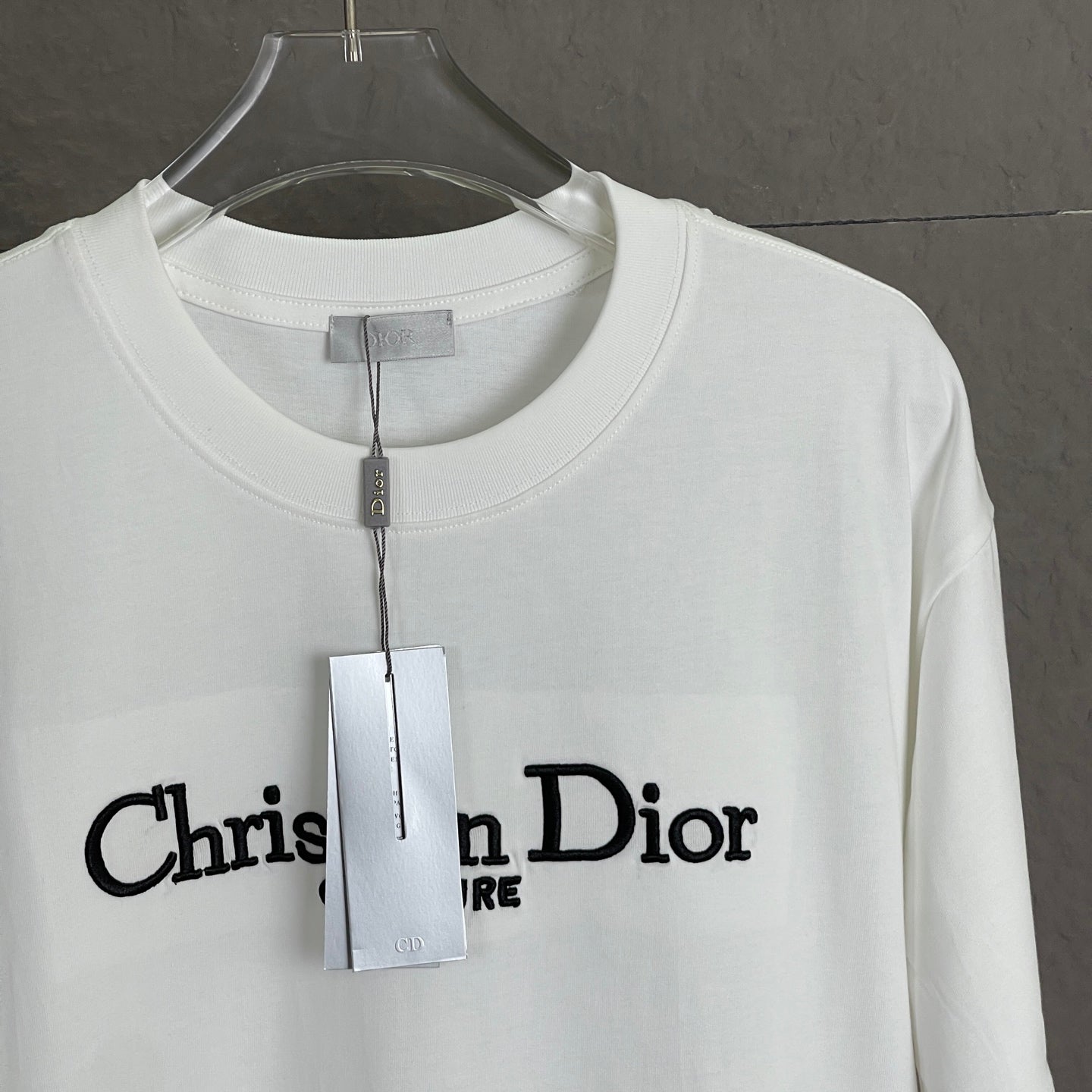 Dior Premium Embroidered T-Shirt | 300g Heavyweight Cotton | S–XL