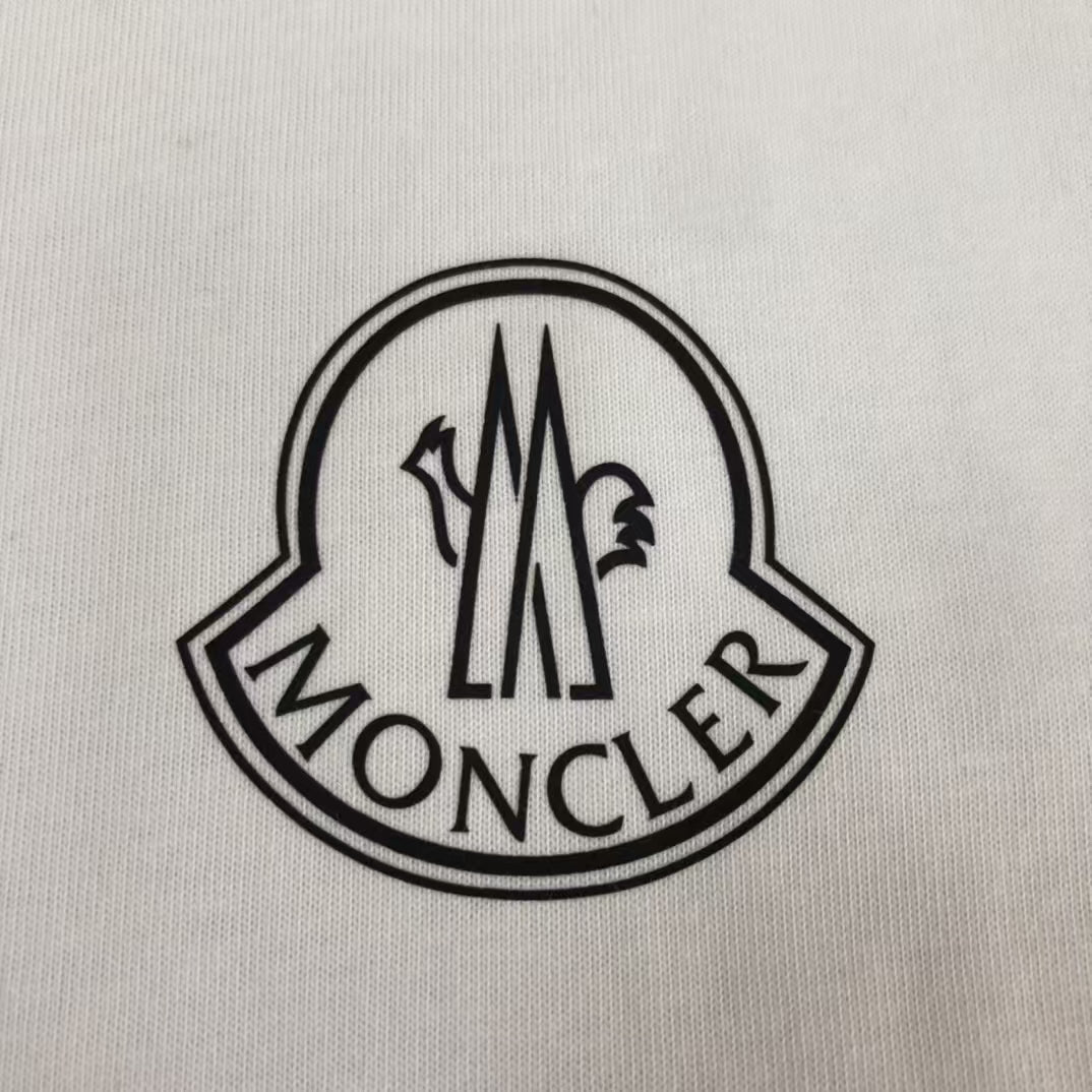 MONCLER Classic Logo Polo Shirt – Premium Piqué Cotton – Sizes S–XL