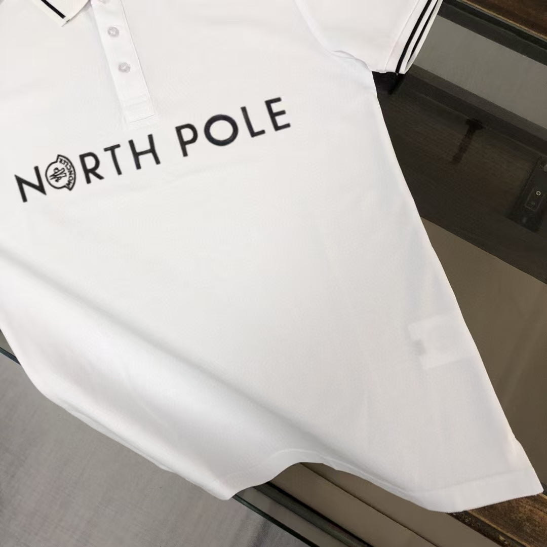 MONCLER Classic Logo Polo Shirt – Premium Piqué Cotton – Sizes S–XL