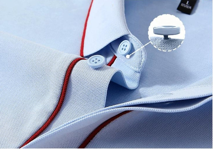 PRADA Summer Collection Silk-Cotton Polo Shirt