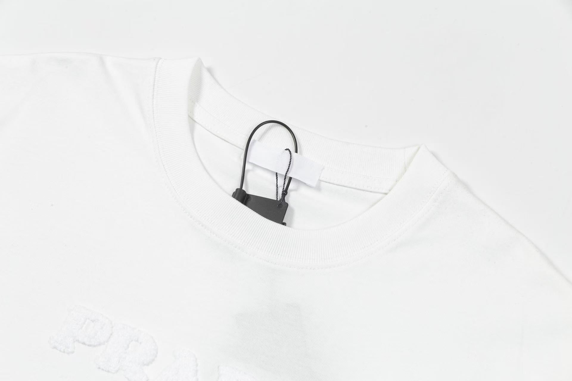 PRADA Terry Embroidery Cotton T-Shirt