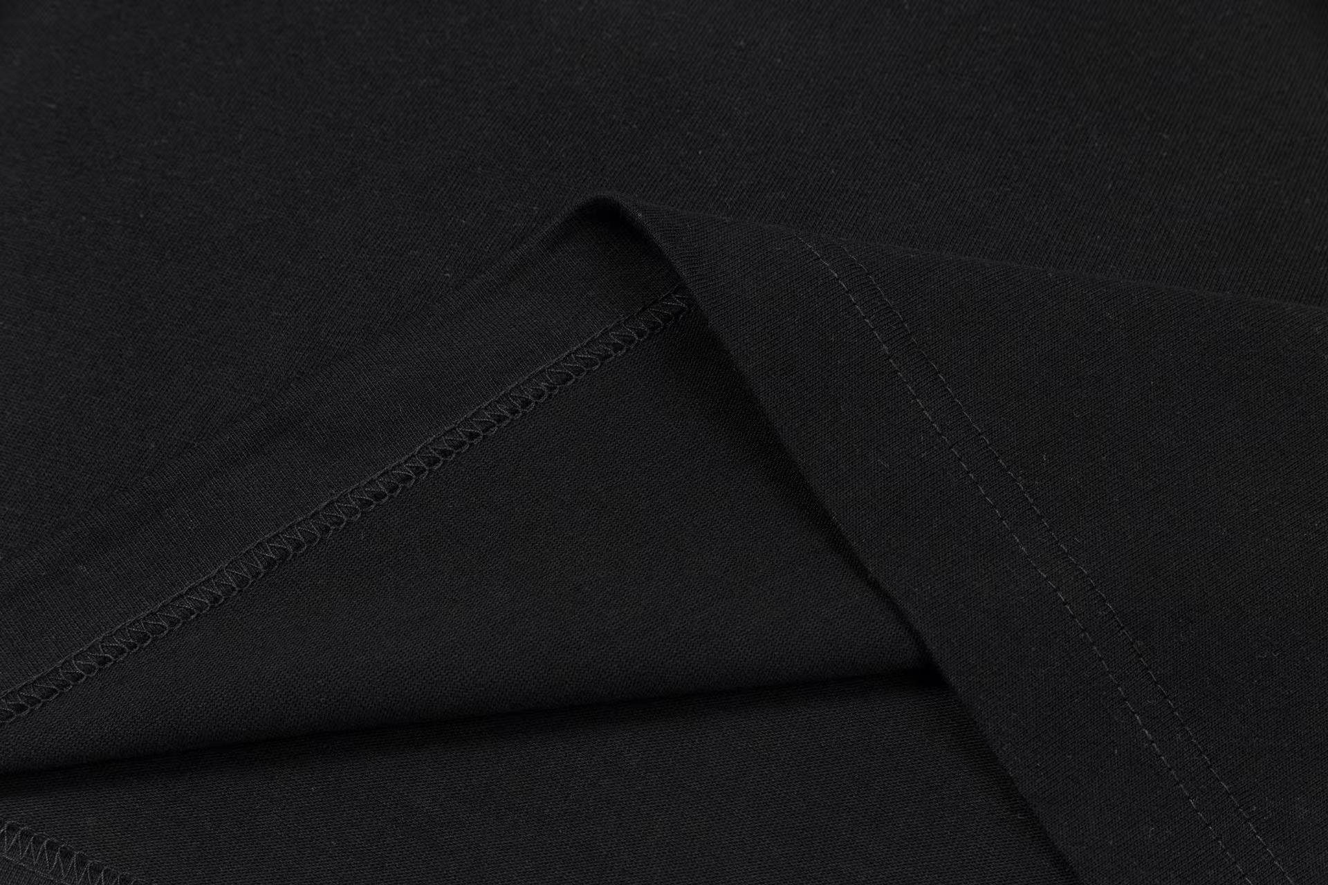 PRADA Terry Embroidery Cotton T-Shirt
