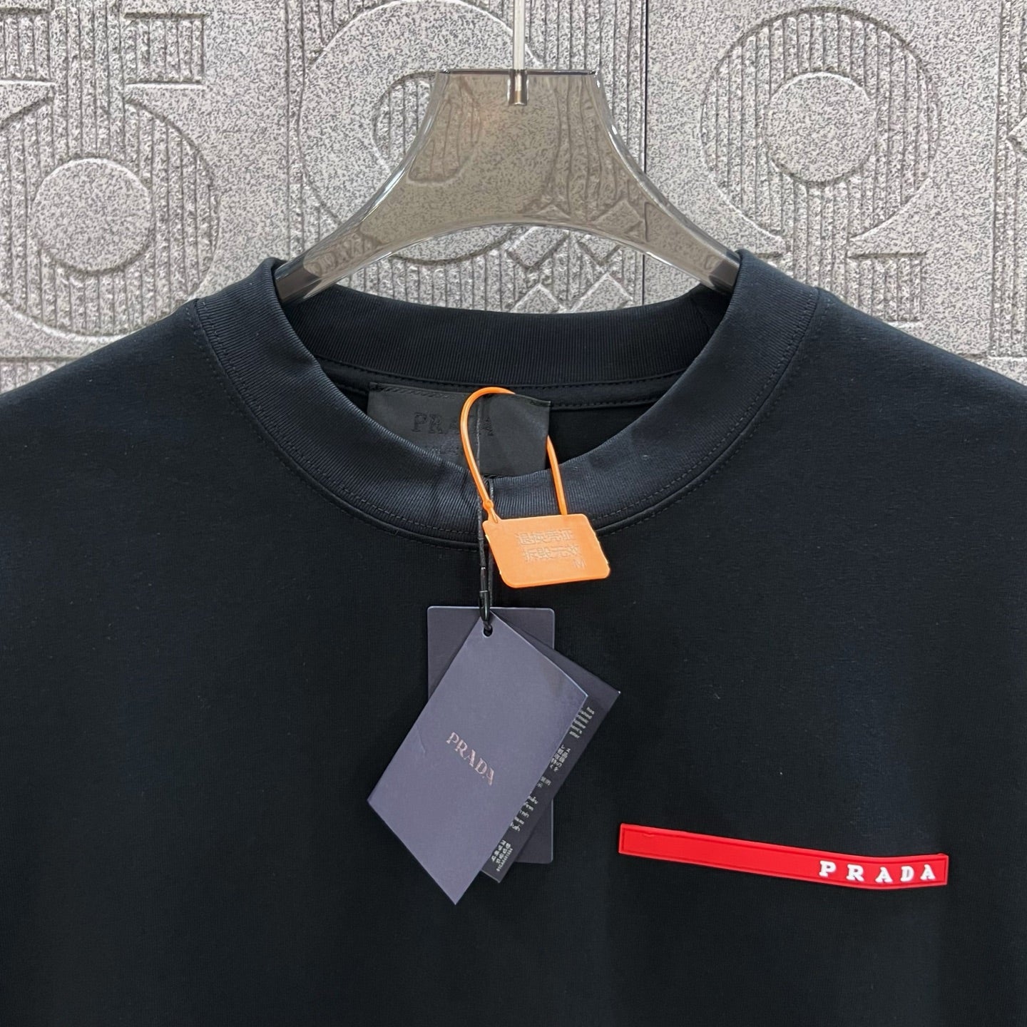 PRADA Retro-Inspired Triangle Logo T-Shirt | Sizes S–XL