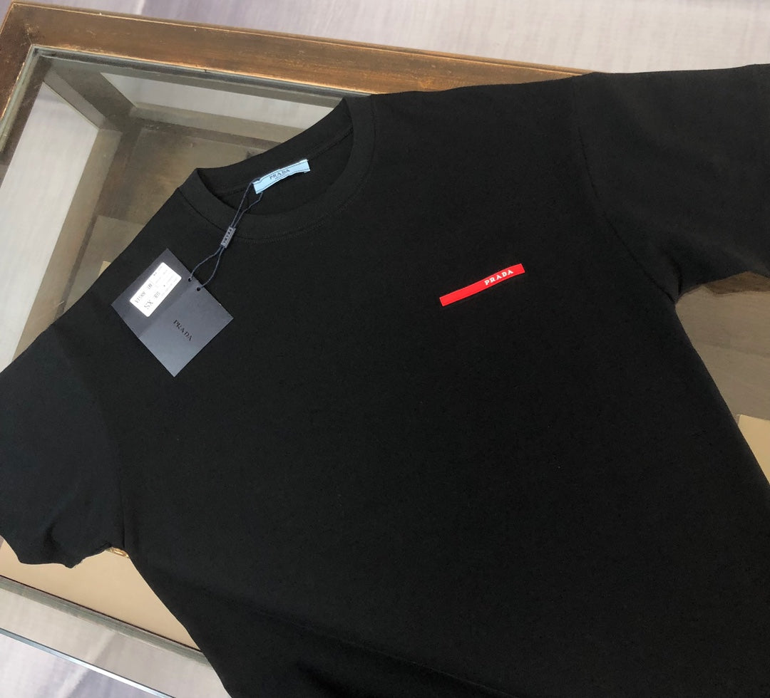 PRADA Red Label Logo Cotton T-Shirt | Spring/Summer New Arrival | Sizes S–XXL