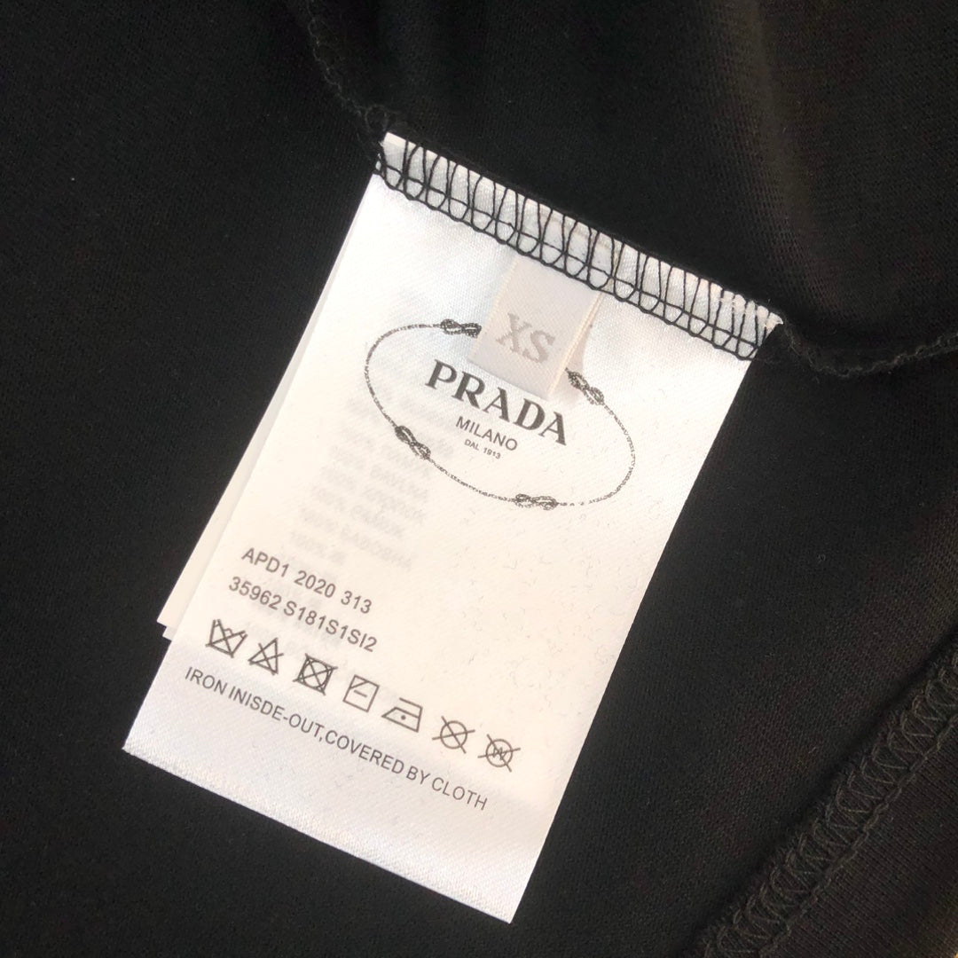 PRADA Red Label Logo Cotton T-Shirt | Spring/Summer New Arrival | Sizes S–XXL
