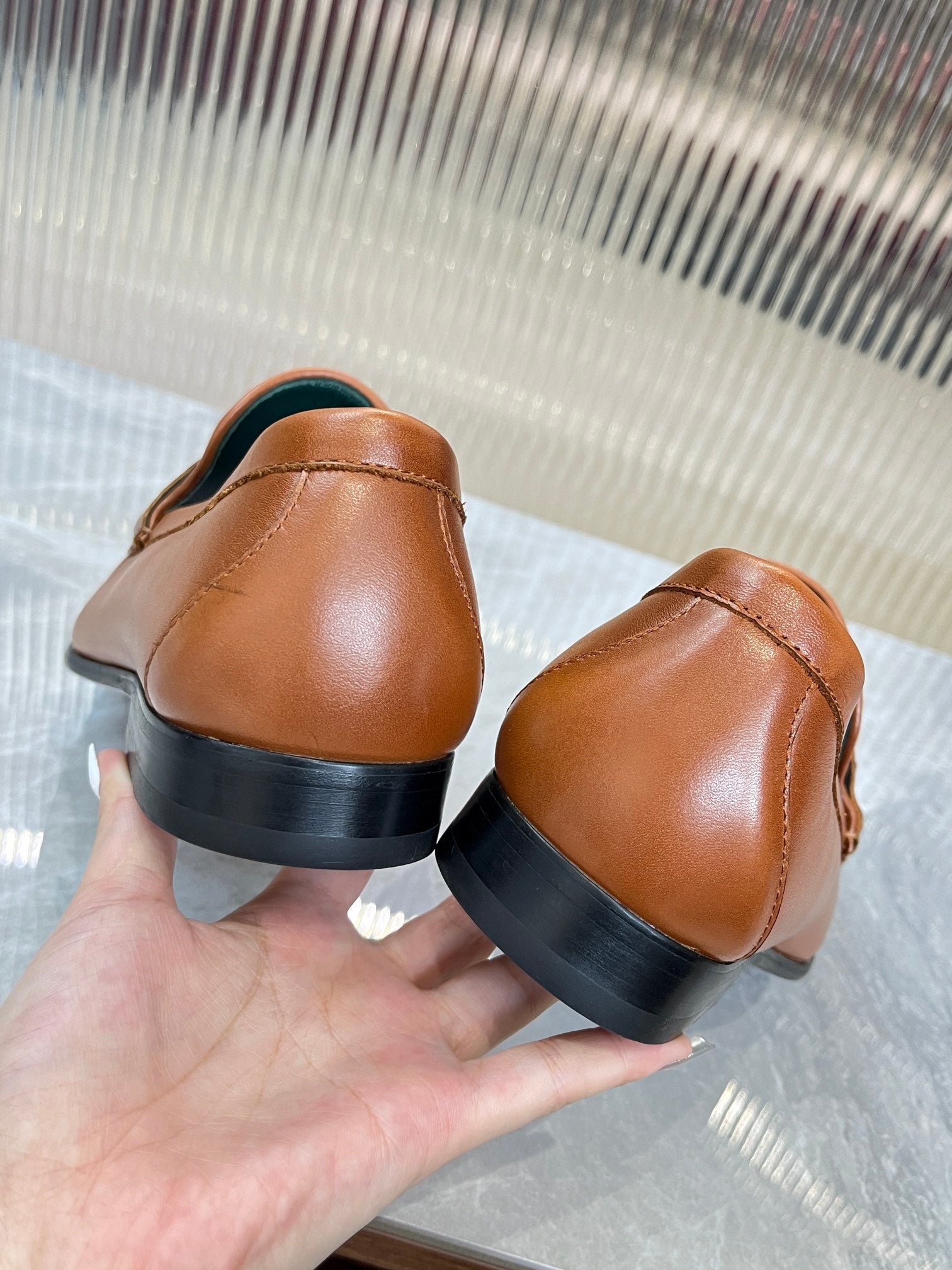 Gucci Men’s Horsebit Loafers – Lido Collection, Rubber Sole, Imported Leather