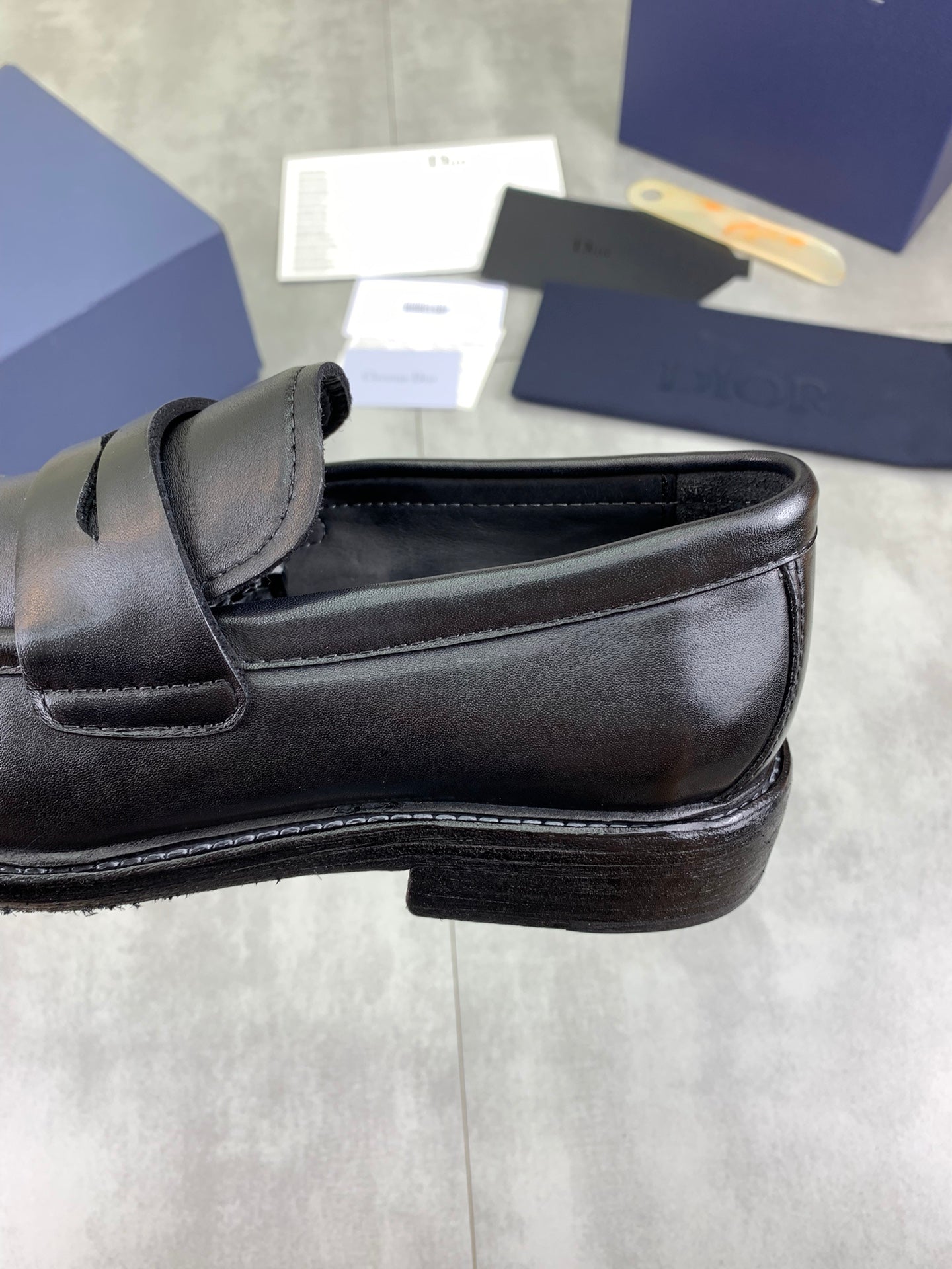Dior Original Leather Sole Business Shoes – Italian Cowhide & Water-Dyed Calf Leather | Sizes 38-45