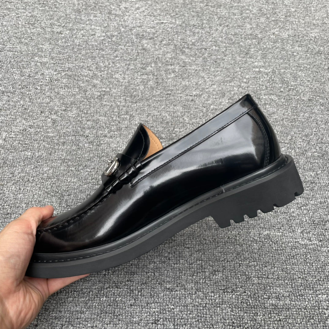 Dior Men’s Shoes – EXPLORER Derby | Premium Black Leather | Sizes 38–44