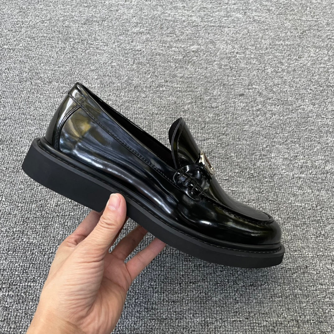 Dior Men’s Shoes – EXPLORER Derby | Premium Black Leather | Sizes 38–44