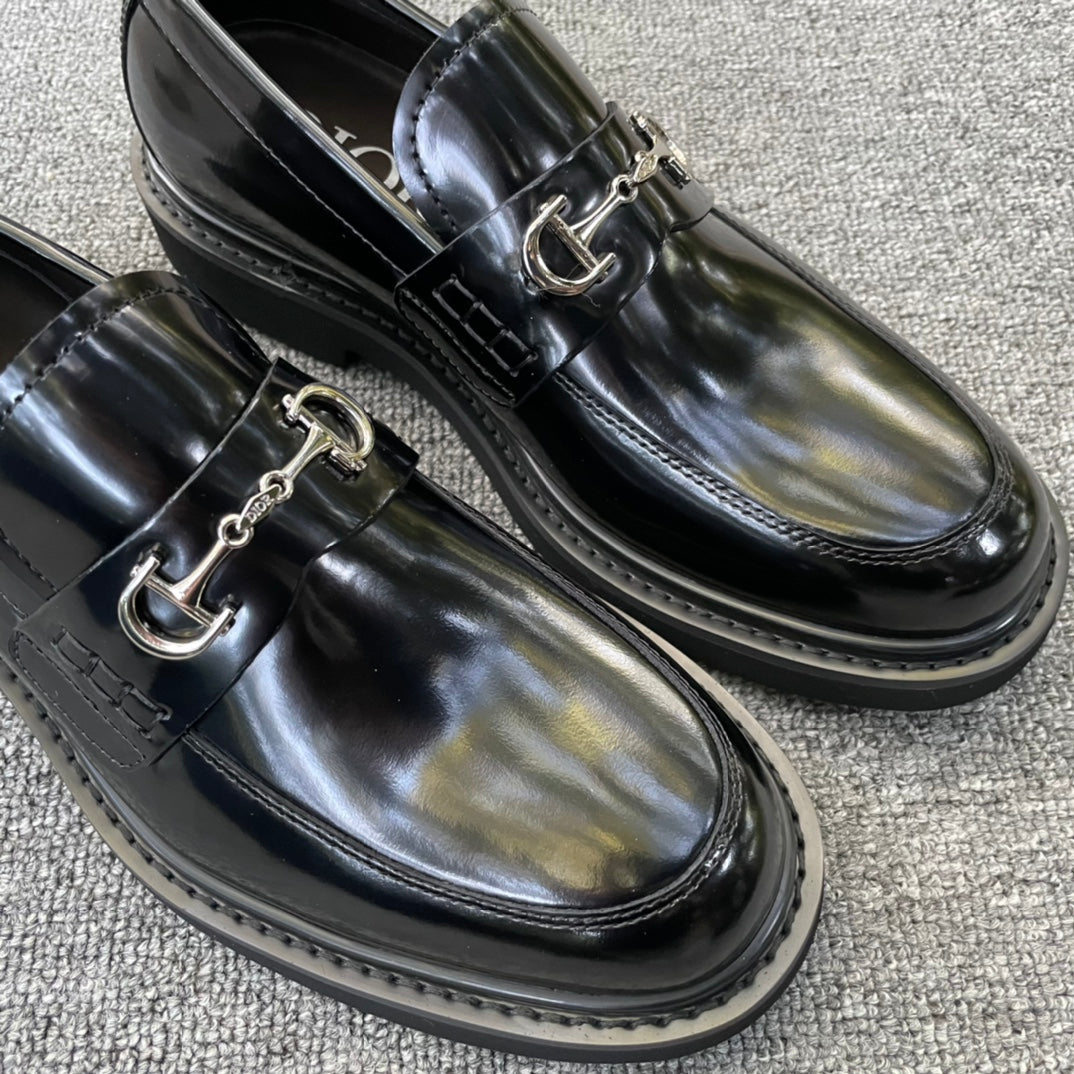 Dior Men’s Shoes – EXPLORER Derby | Premium Black Leather | Sizes 38–44