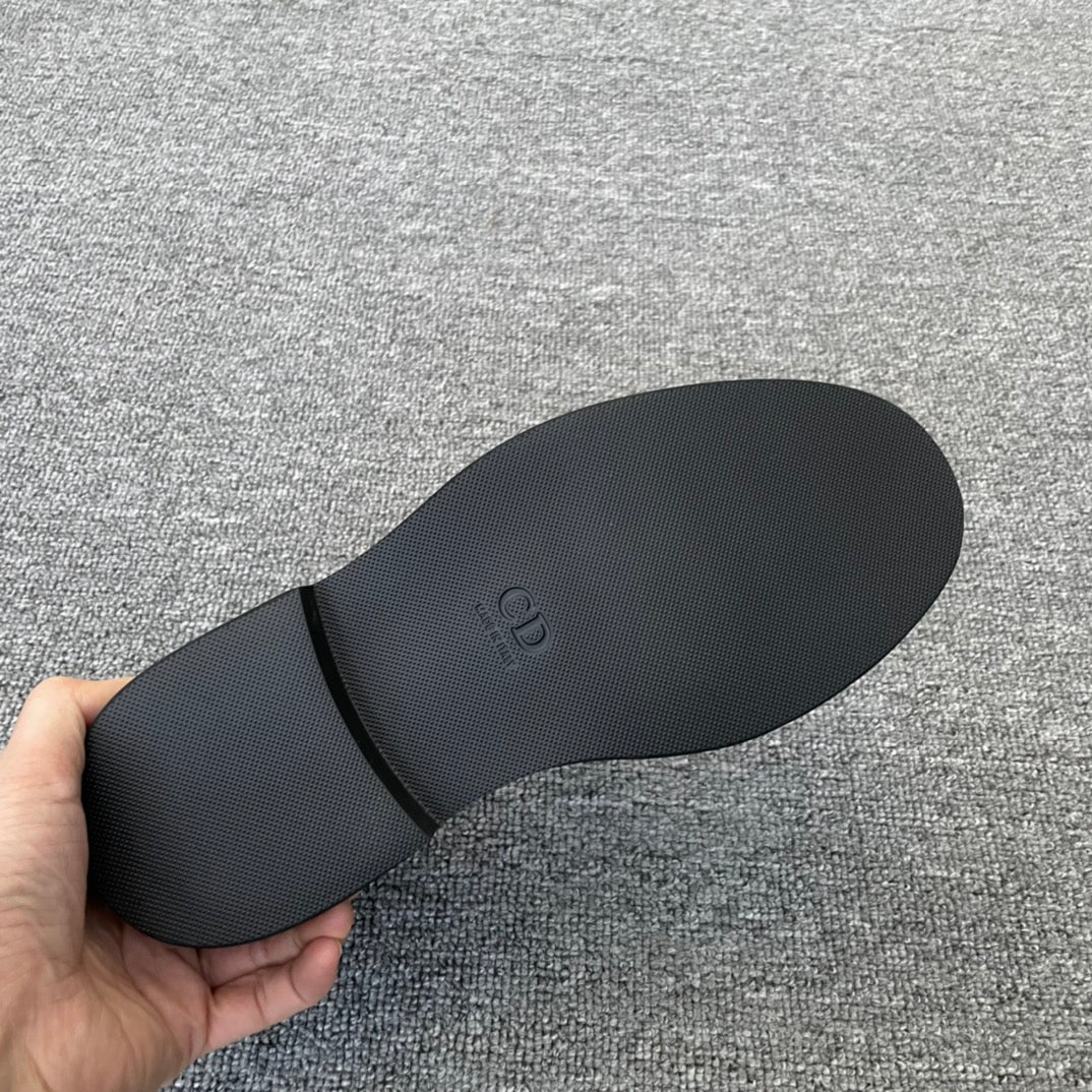 Dior Men’s Shoes – EXPLORER Derby | Premium Black Leather | Sizes 38–44