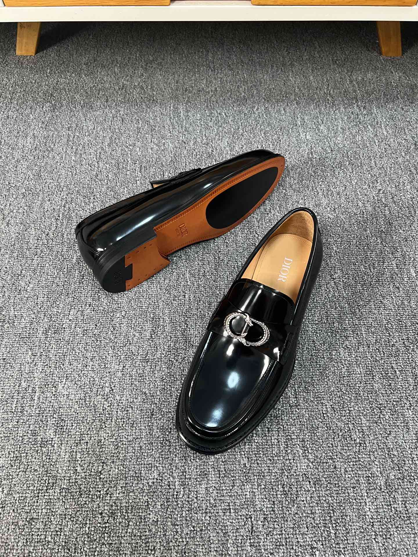 Dior Men’s Shoes – Premium Leather Dress Shoes | Italian Cowhide & Genuine Leather Sole | Sizes 38–46