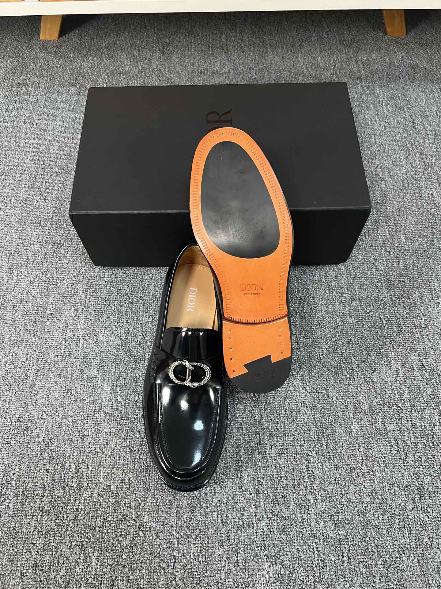 Dior Men’s Shoes – Premium Leather Dress Shoes | Italian Cowhide & Genuine Leather Sole | Sizes 38–46
