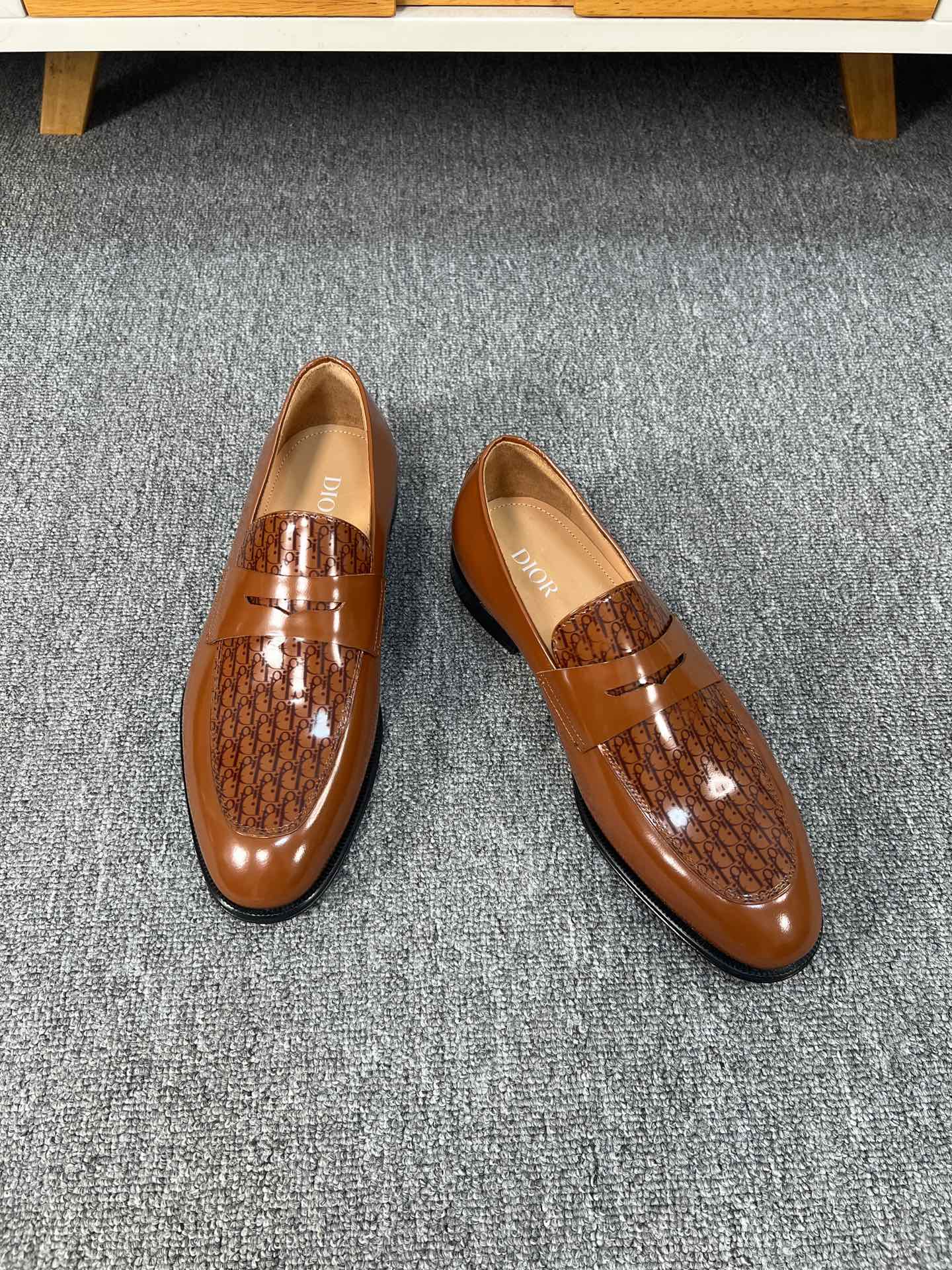 Dior Men’s Shoes – Premium Leather Dress Shoes | Italian Cowhide & Genuine Leather Sole | Sizes 38–46