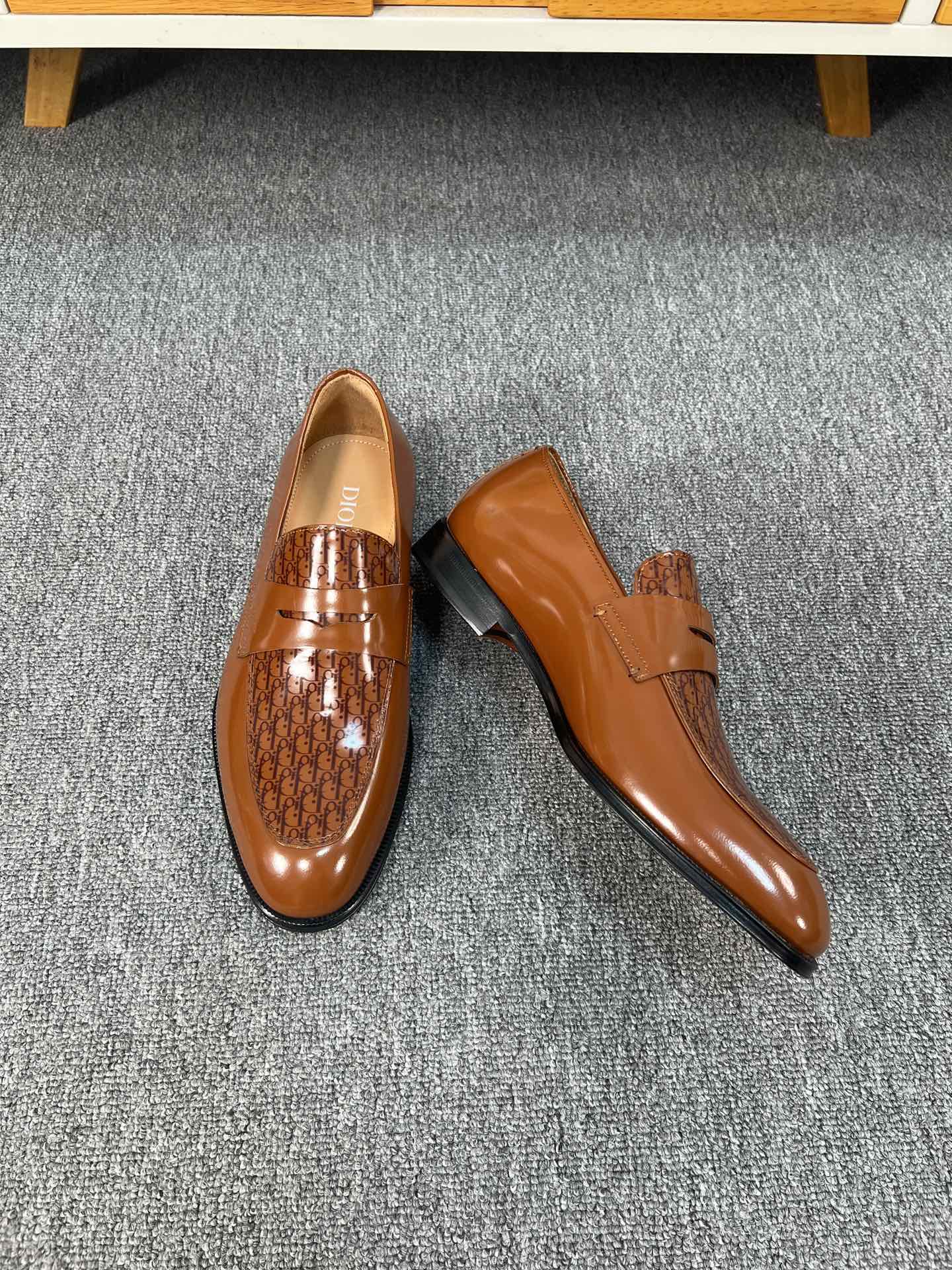 Dior Men’s Shoes – Premium Leather Dress Shoes | Italian Cowhide & Genuine Leather Sole | Sizes 38–46