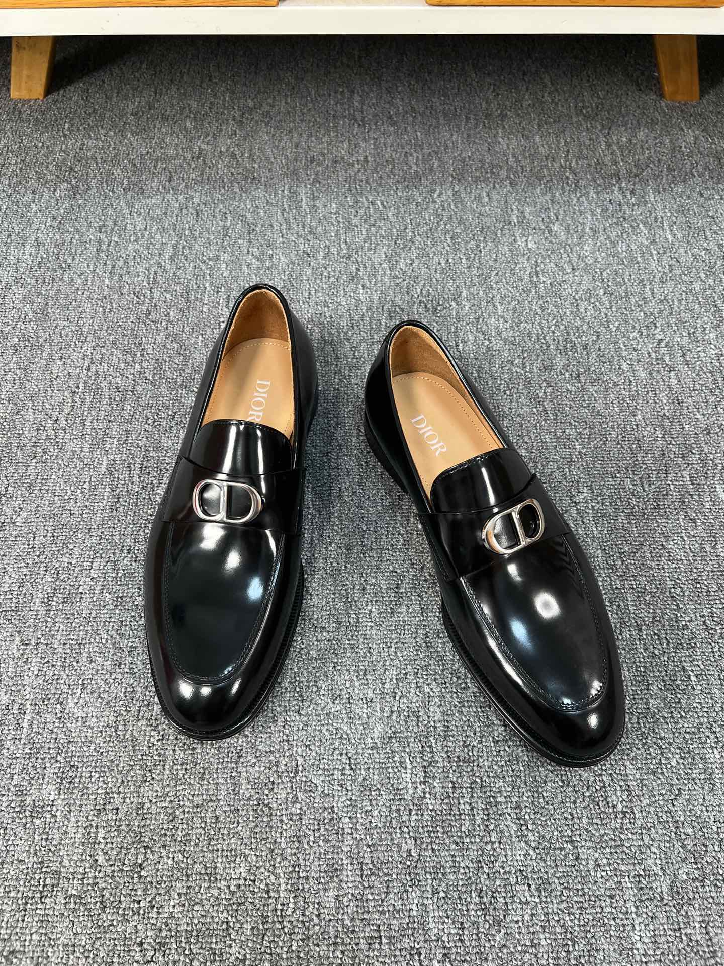 Dior Men’s Shoes – Premium Leather Dress Shoes | Italian Cowhide & Genuine Leather Sole | Sizes 38–46