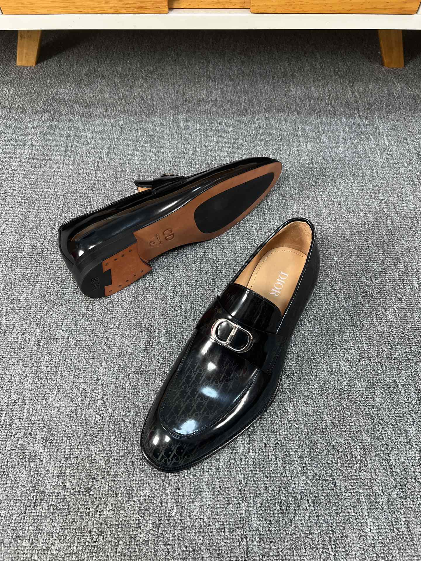 Dior Men’s Shoes – Premium Leather Dress Shoes | Italian Cowhide & Genuine Leather Sole | Sizes 38–46