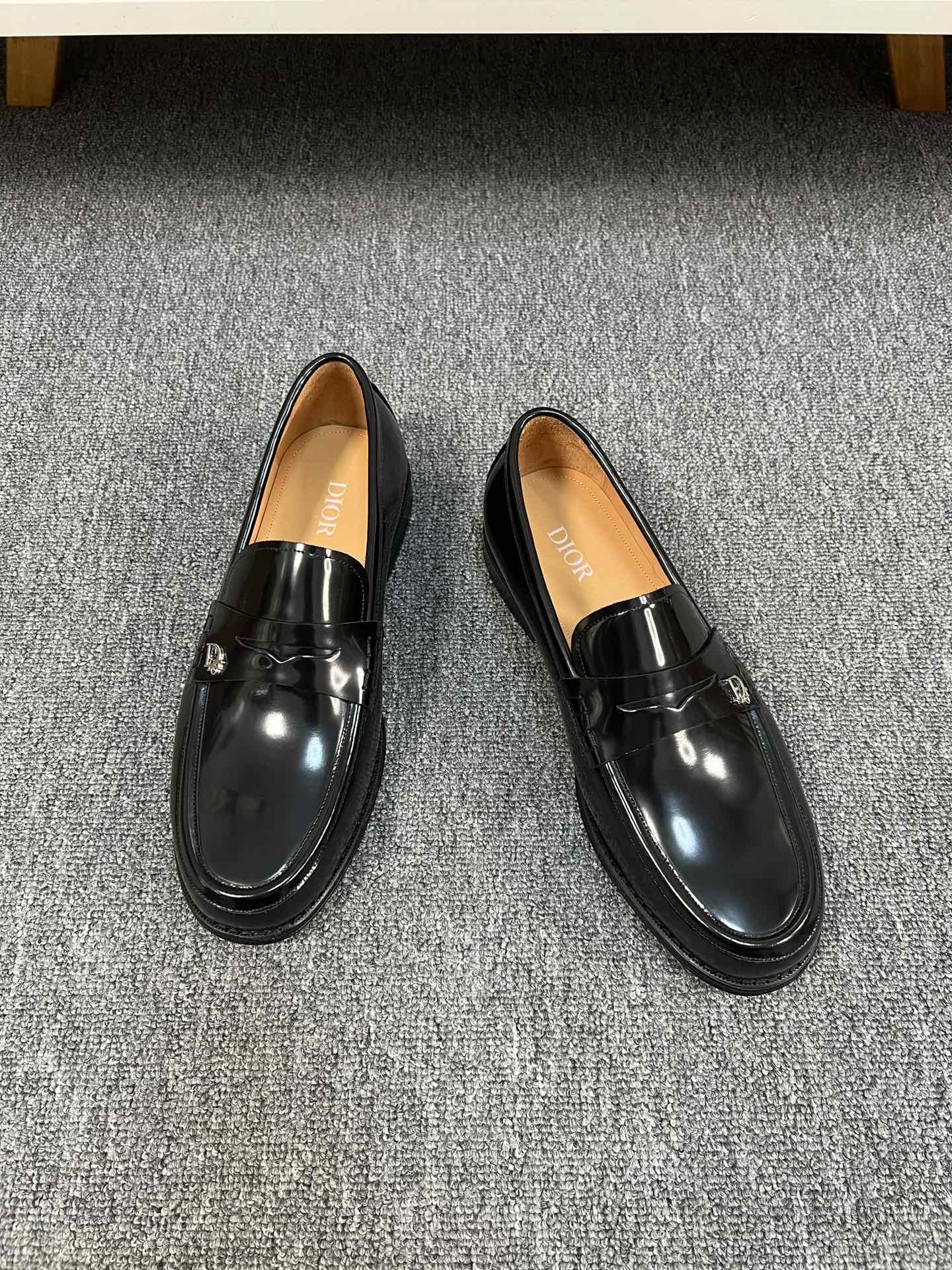 Dior Men’s Shoes – Premium Leather Dress Shoes | Italian Cowhide & Genuine Leather Sole | Sizes 38–46