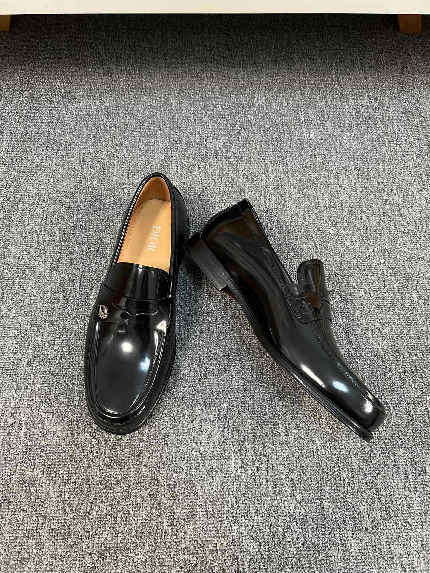 Dior Men’s Shoes – Premium Leather Dress Shoes | Italian Cowhide & Genuine Leather Sole | Sizes 38–46