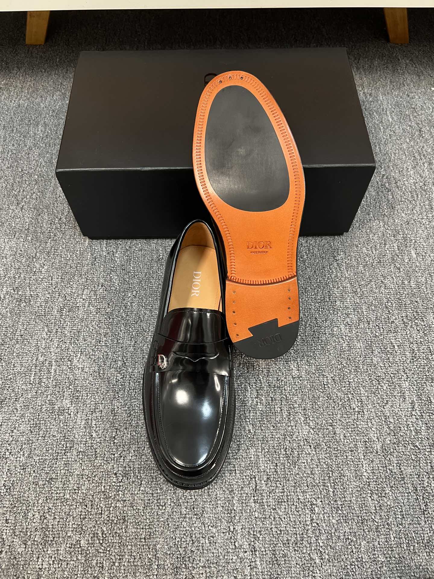 Dior Men’s Shoes – Premium Leather Dress Shoes | Italian Cowhide & Genuine Leather Sole | Sizes 38–46