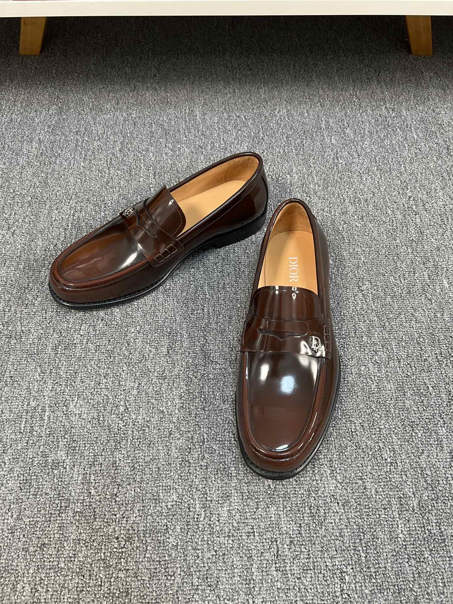 Dior Men’s Shoes – Premium Leather Dress Shoes | Italian Cowhide & Genuine Leather Sole | Sizes 38–46