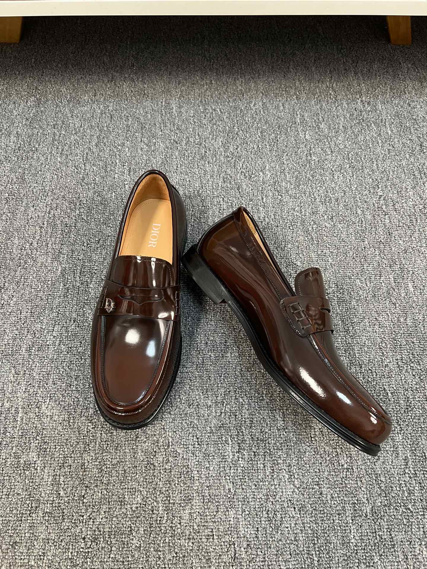 Dior Men’s Shoes – Premium Leather Dress Shoes | Italian Cowhide & Genuine Leather Sole | Sizes 38–46