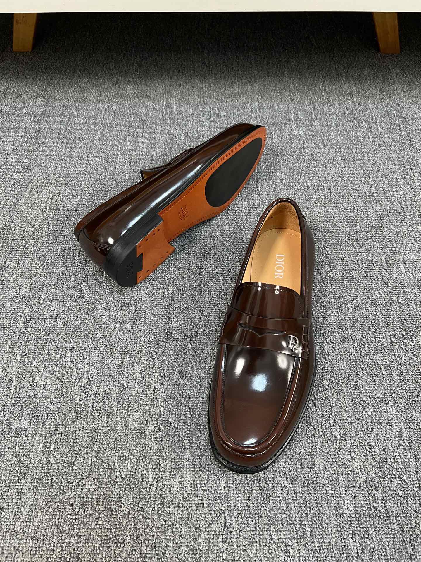 Dior Men’s Shoes – Premium Leather Dress Shoes | Italian Cowhide & Genuine Leather Sole | Sizes 38–46