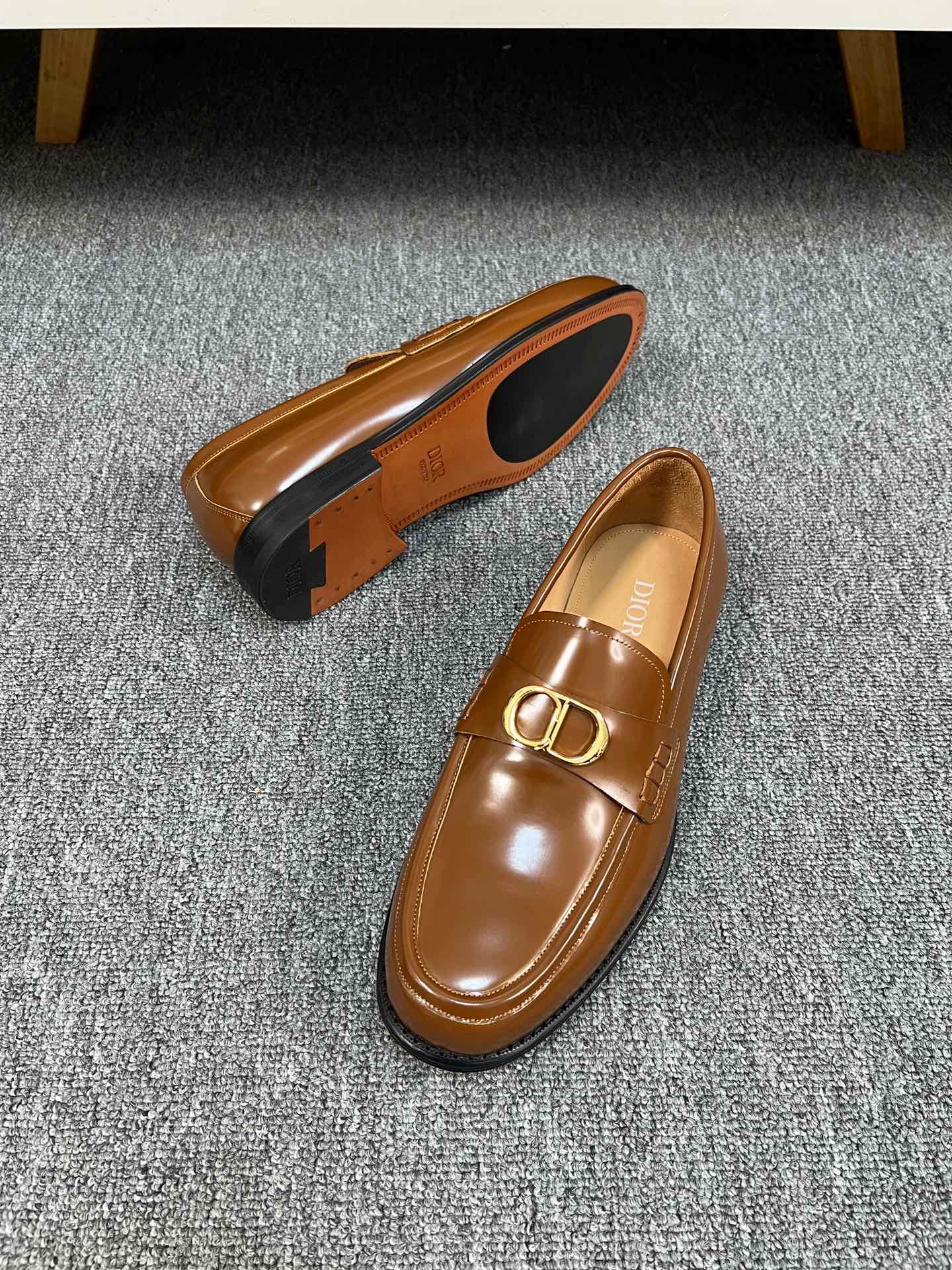 Dior Men’s Shoes – Premium Leather Dress Shoes | Italian Cowhide & Genuine Leather Sole | Sizes 38–46