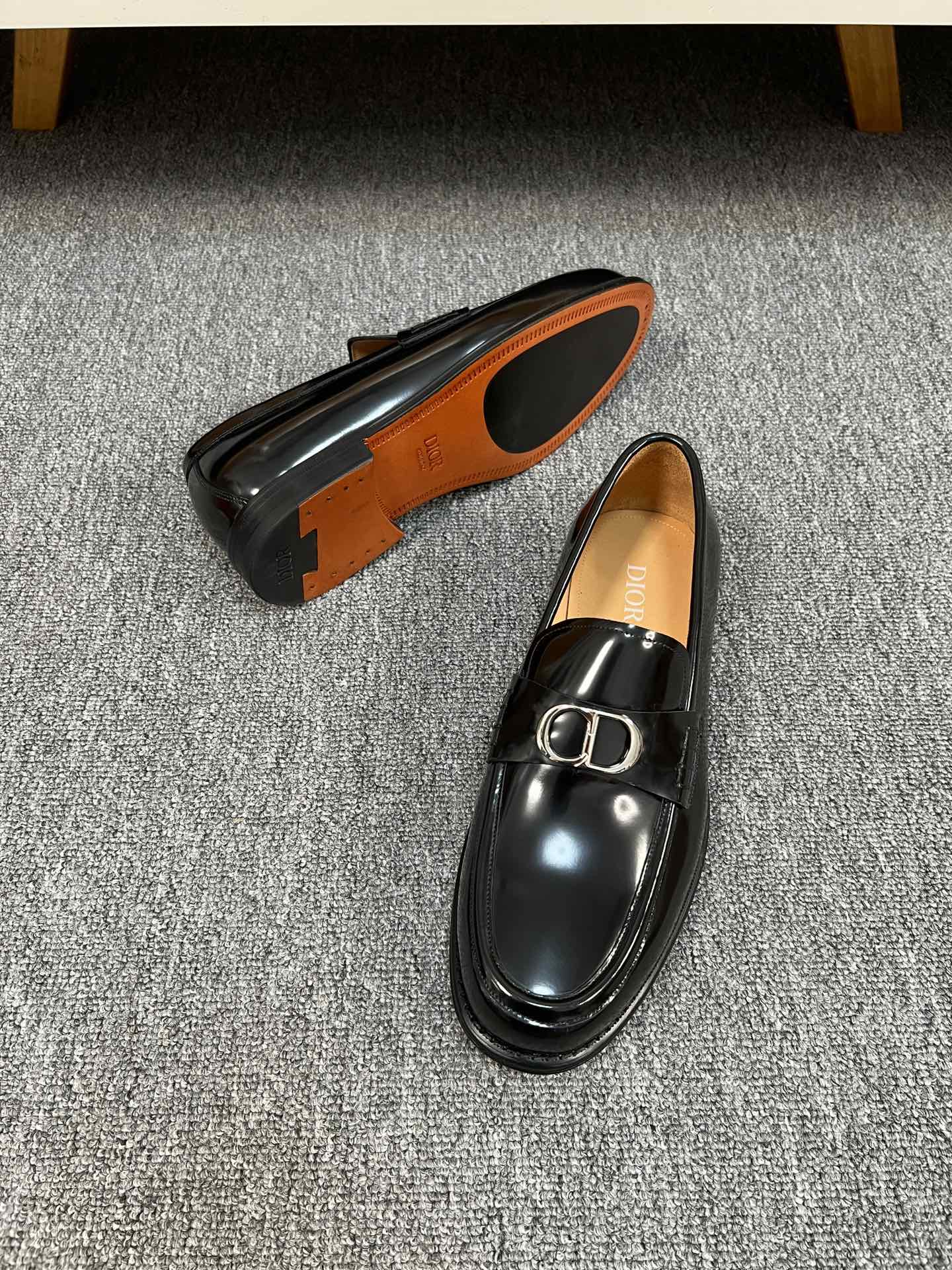 Dior Men’s Shoes – Premium Leather Dress Shoes | Italian Cowhide & Genuine Leather Sole | Sizes 38–46