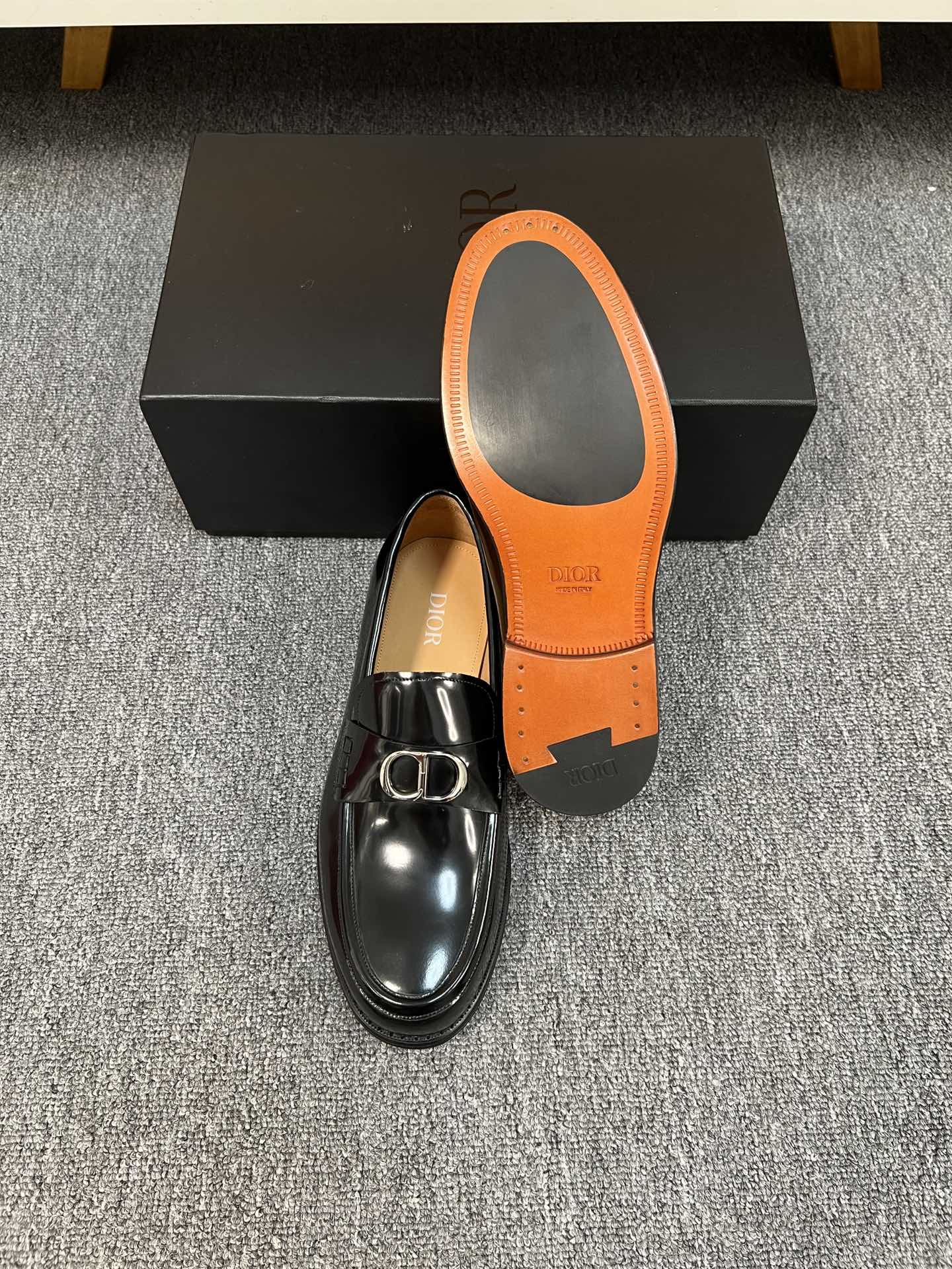 Dior Men’s Shoes – Premium Leather Dress Shoes | Italian Cowhide & Genuine Leather Sole | Sizes 38–46