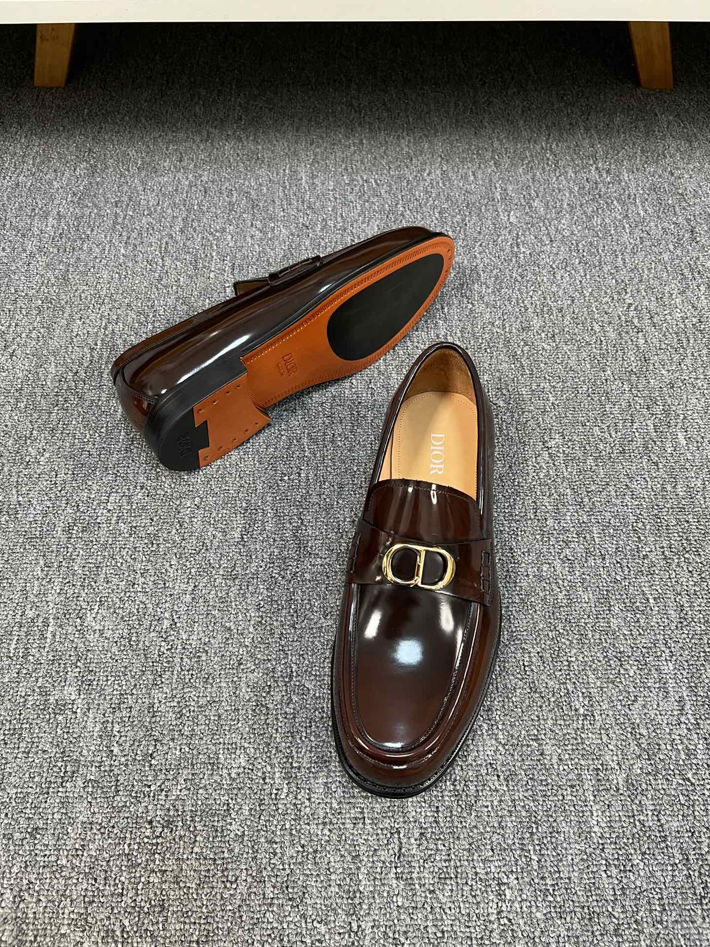 Dior Men’s Shoes – Premium Leather Dress Shoes | Italian Cowhide & Genuine Leather Sole | Sizes 38–46