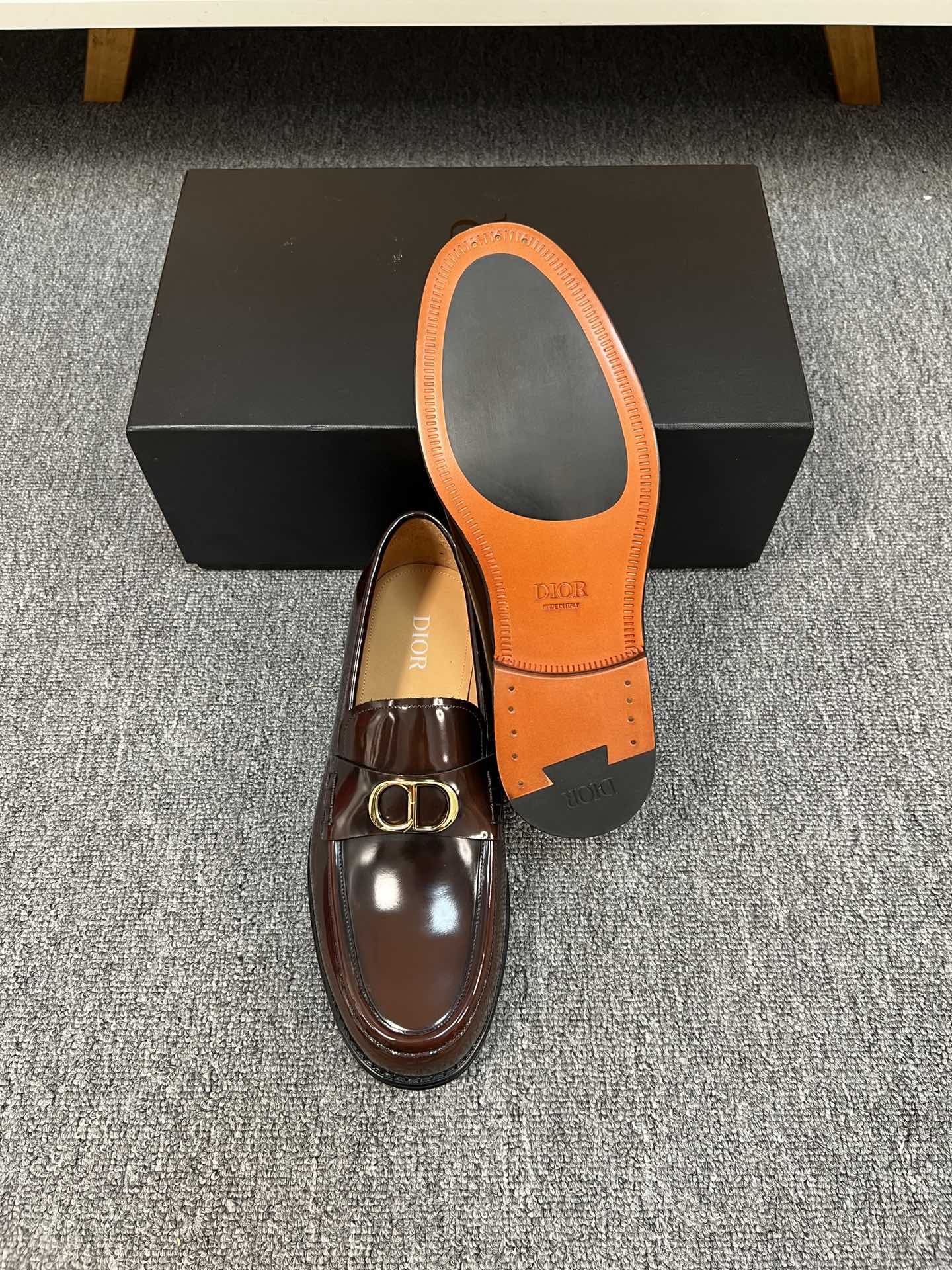 Dior Men’s Shoes – Premium Leather Dress Shoes | Italian Cowhide & Genuine Leather Sole | Sizes 38–46