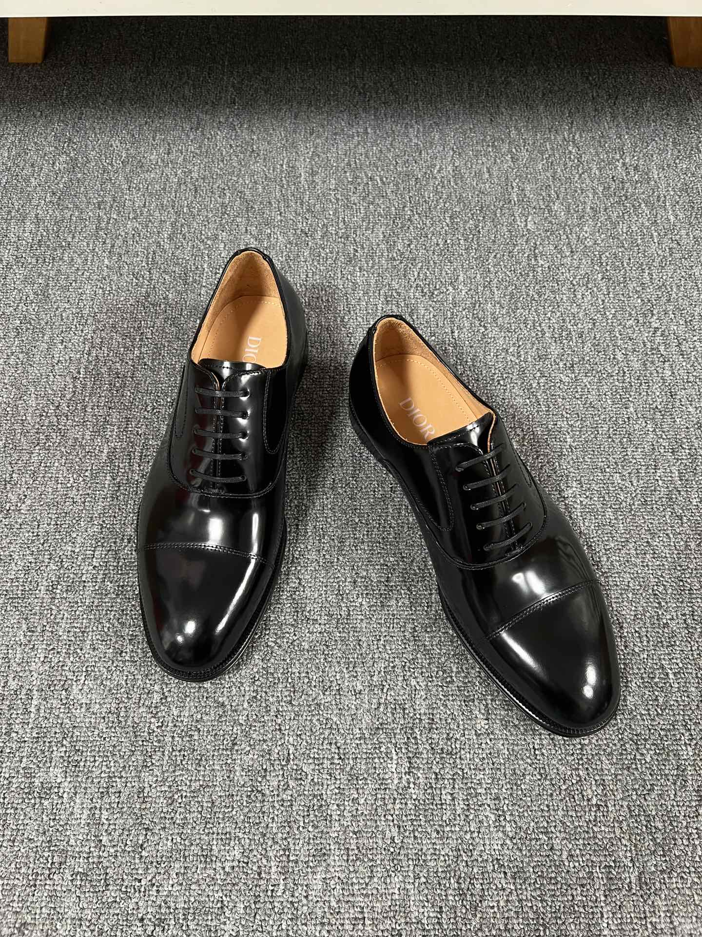 Dior Men’s Shoes – Premium Leather Dress Shoes | Italian Cowhide & Genuine Leather Sole | Sizes 38–46