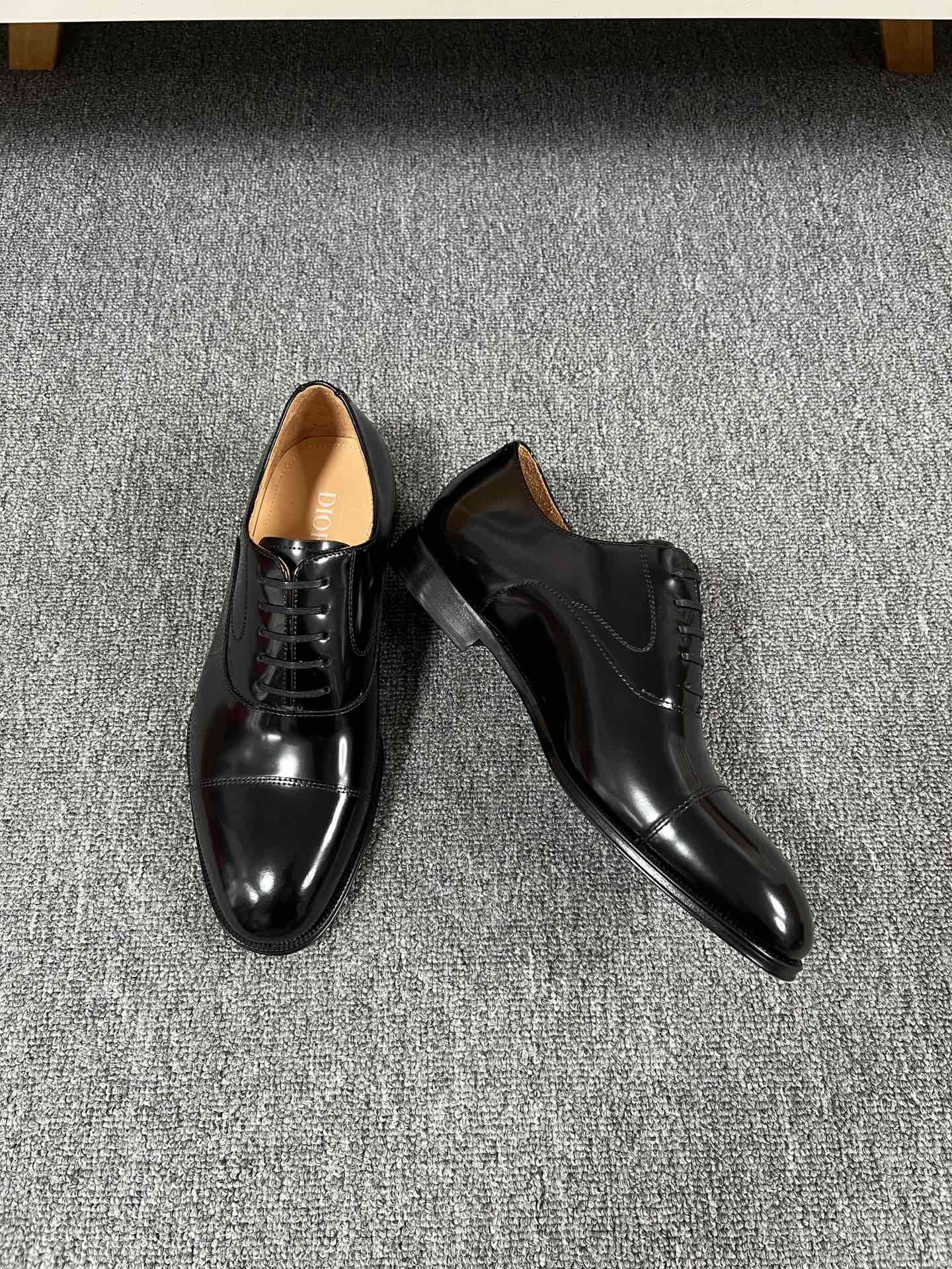 Dior Men’s Shoes – Premium Leather Dress Shoes | Italian Cowhide & Genuine Leather Sole | Sizes 38–46