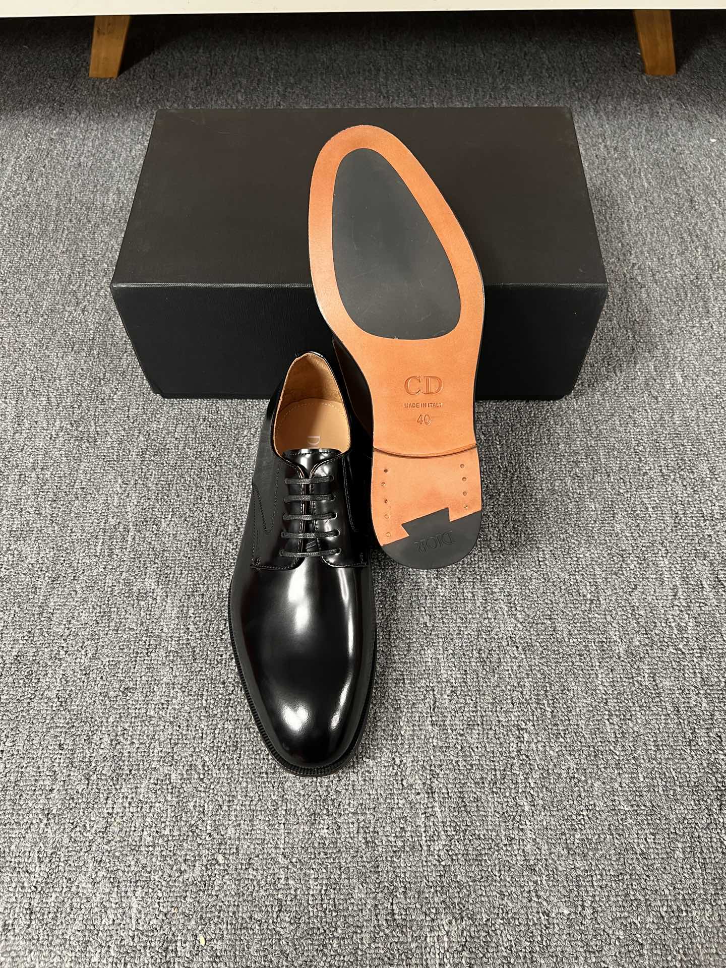 Dior Men’s Shoes – Premium Leather Dress Shoes | Italian Cowhide & Genuine Leather Sole | Sizes 38–46