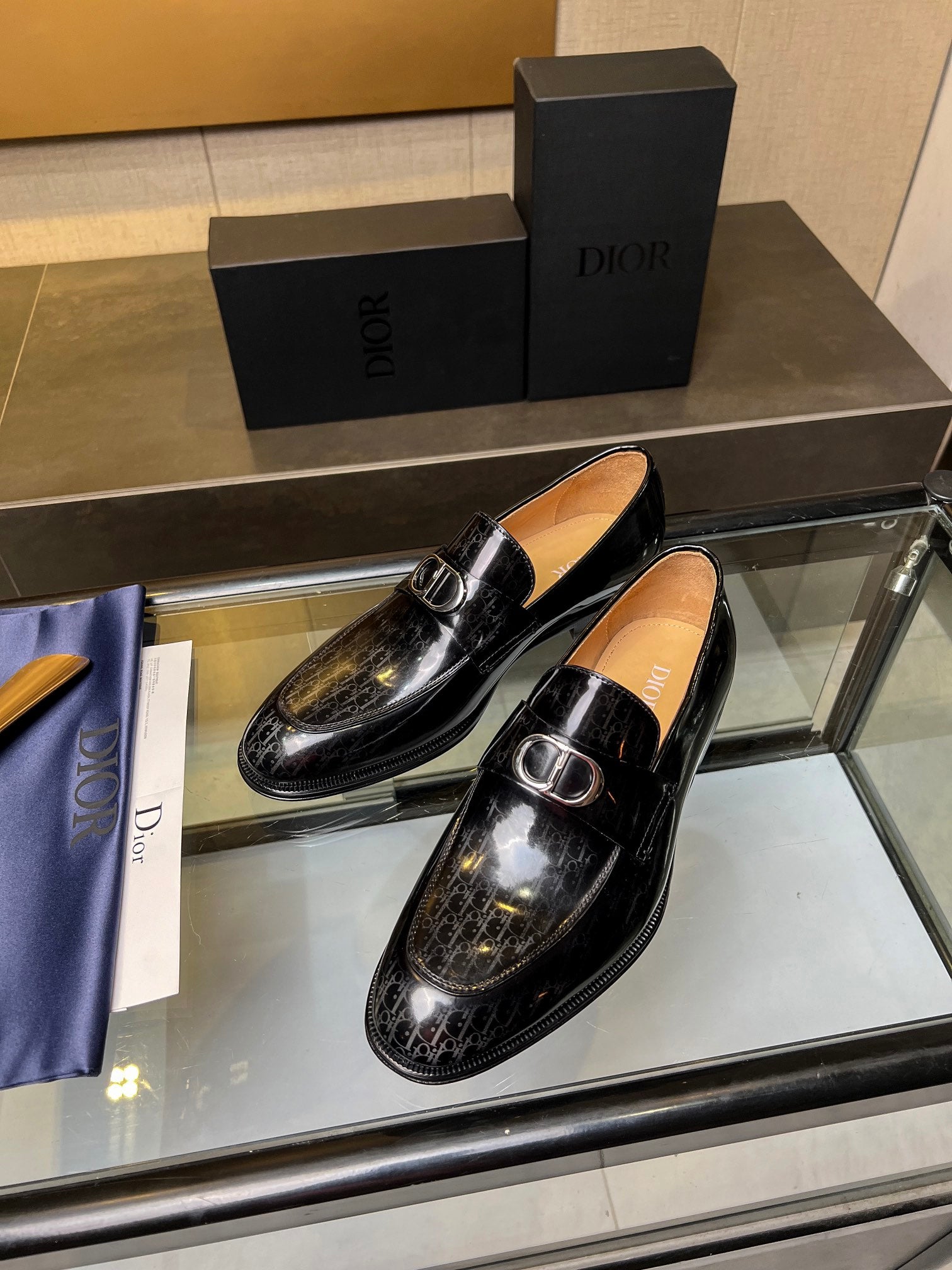 Dior Men’s Shoes – Premium Leather Dress Shoes | Italian Cowhide & Genuine Leather Sole | Sizes 38–46