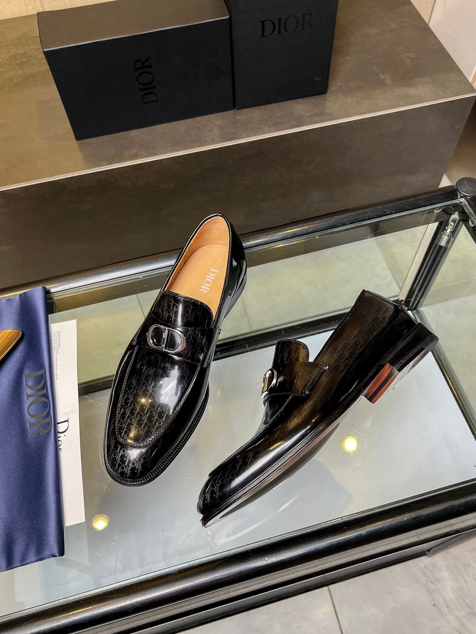 Dior Men’s Shoes – Premium Leather Dress Shoes | Italian Cowhide & Genuine Leather Sole | Sizes 38–46